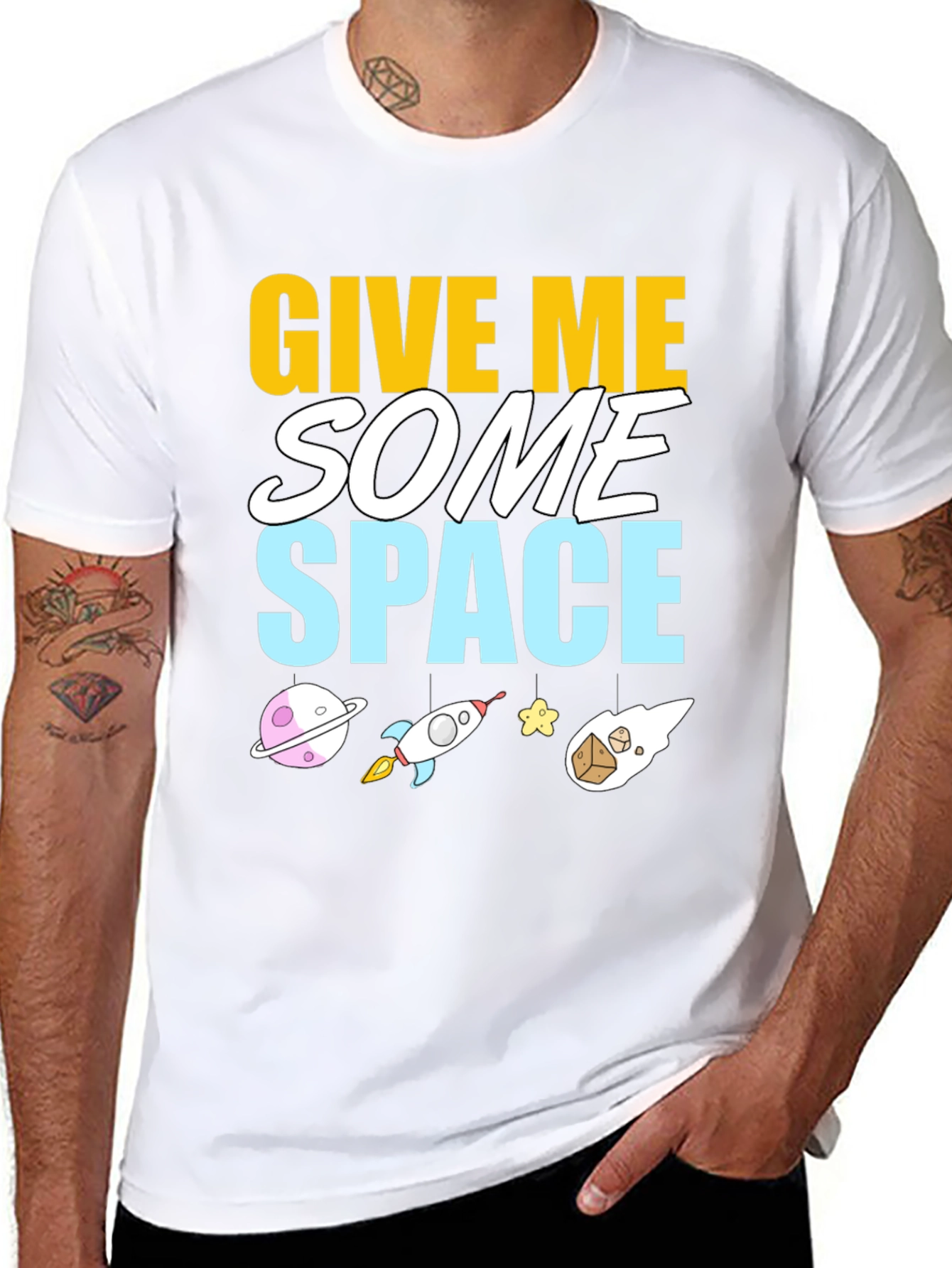 Give Me Some Space Graphic T-Shirt