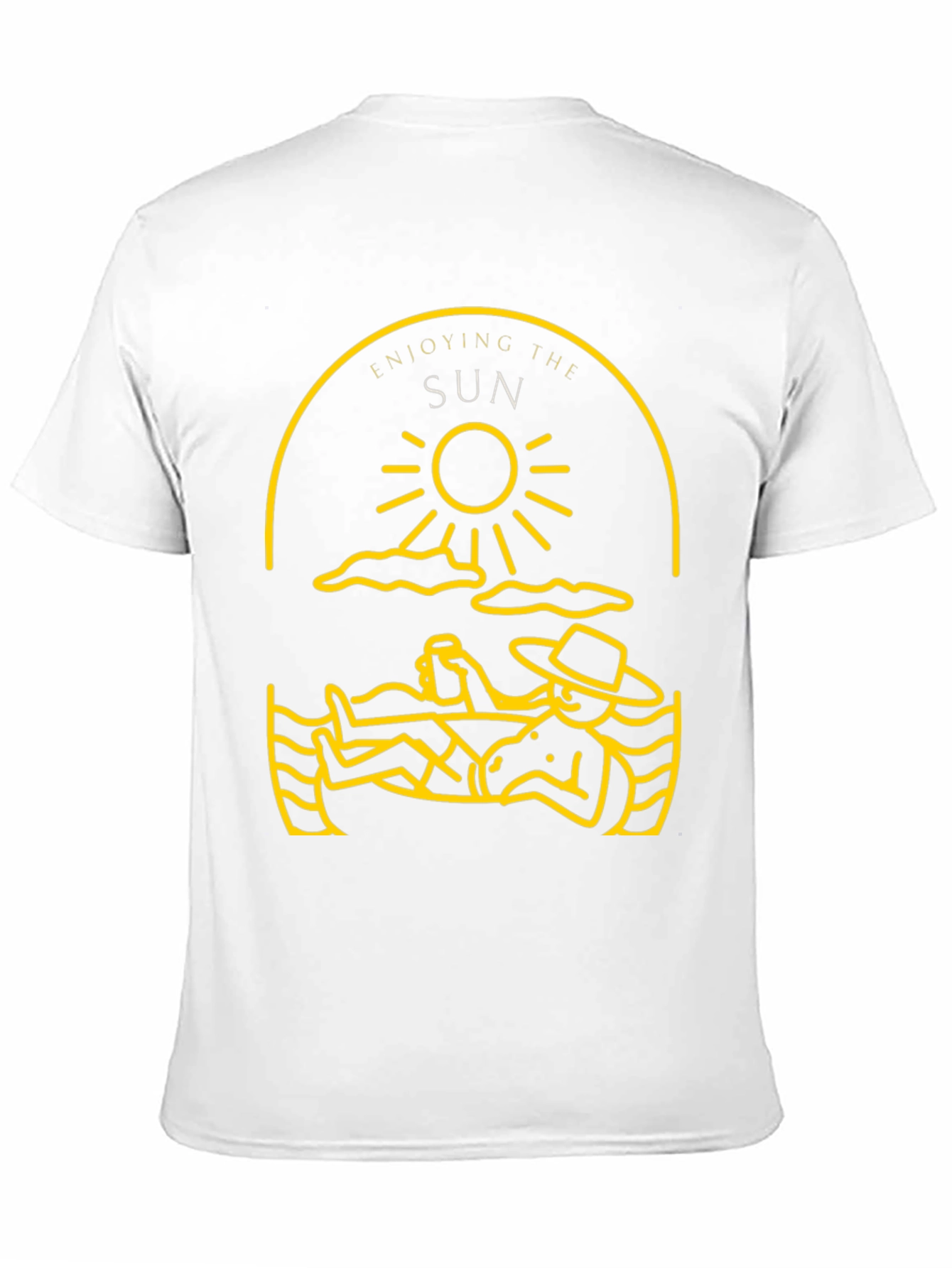 Enjoying the Sun Graphic Tee - Black