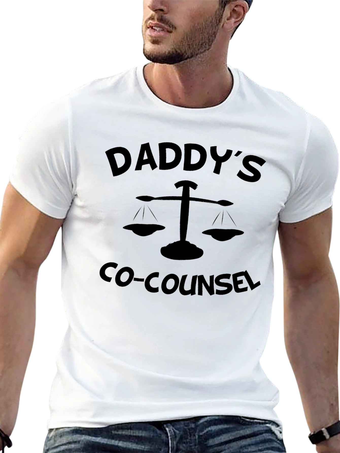 Daddys Co-Counsel Black T-Shirt