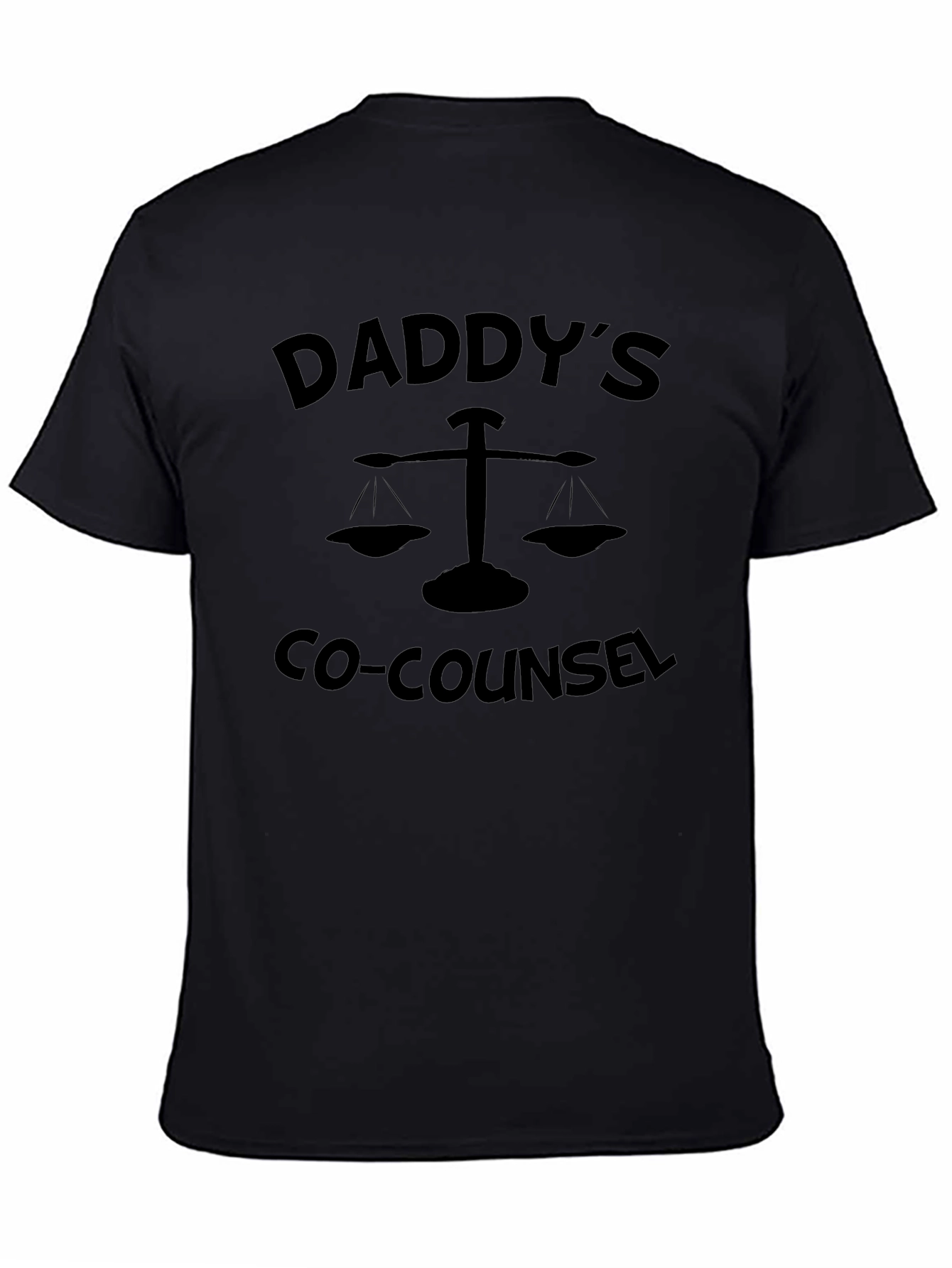 Daddys Co-Counsel Black T-Shirt