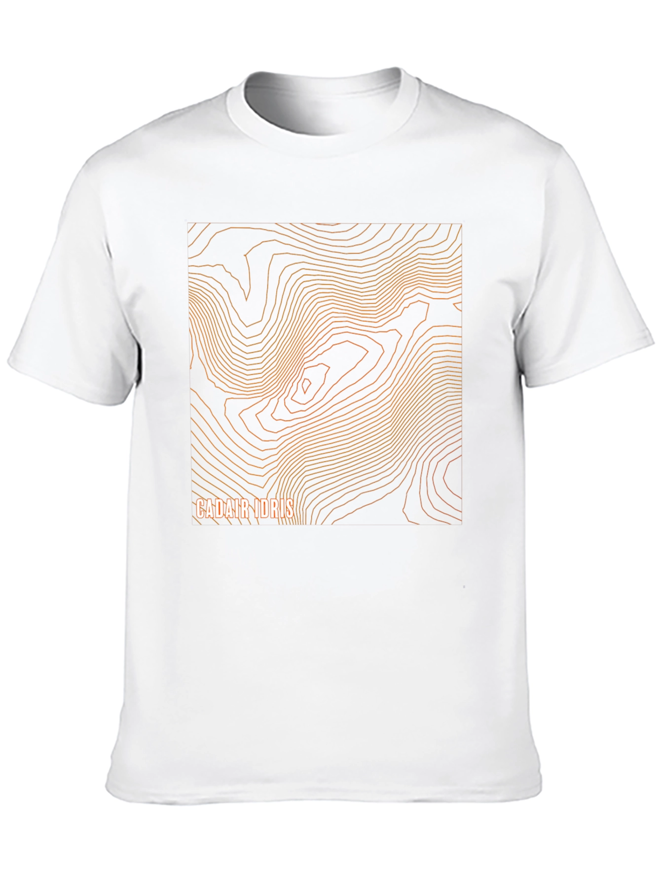 Cadair Idris Topographic Map T-Shirt