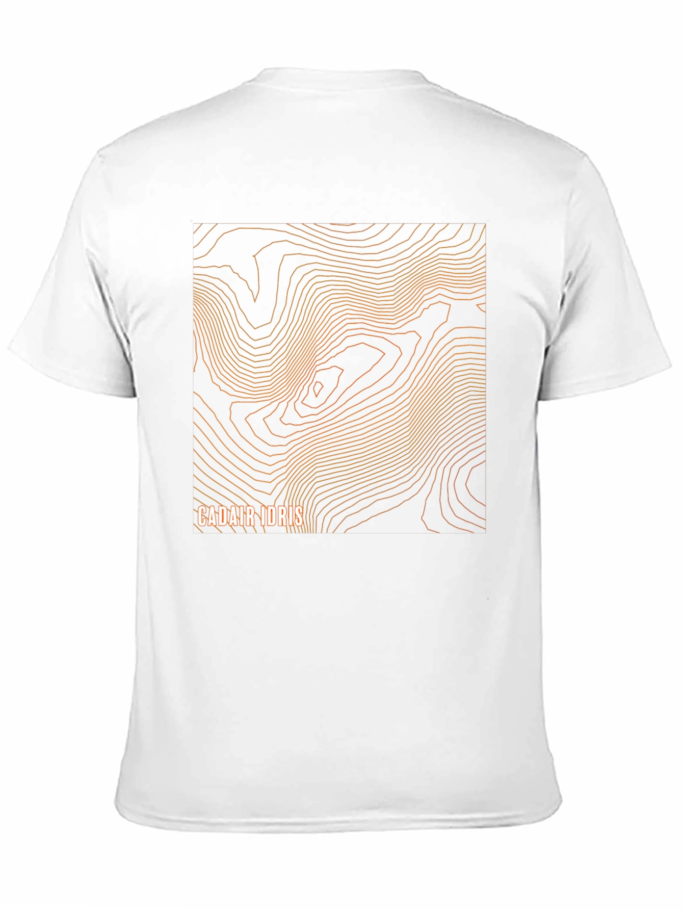 Cadair Idris Topographic Map T-Shirt