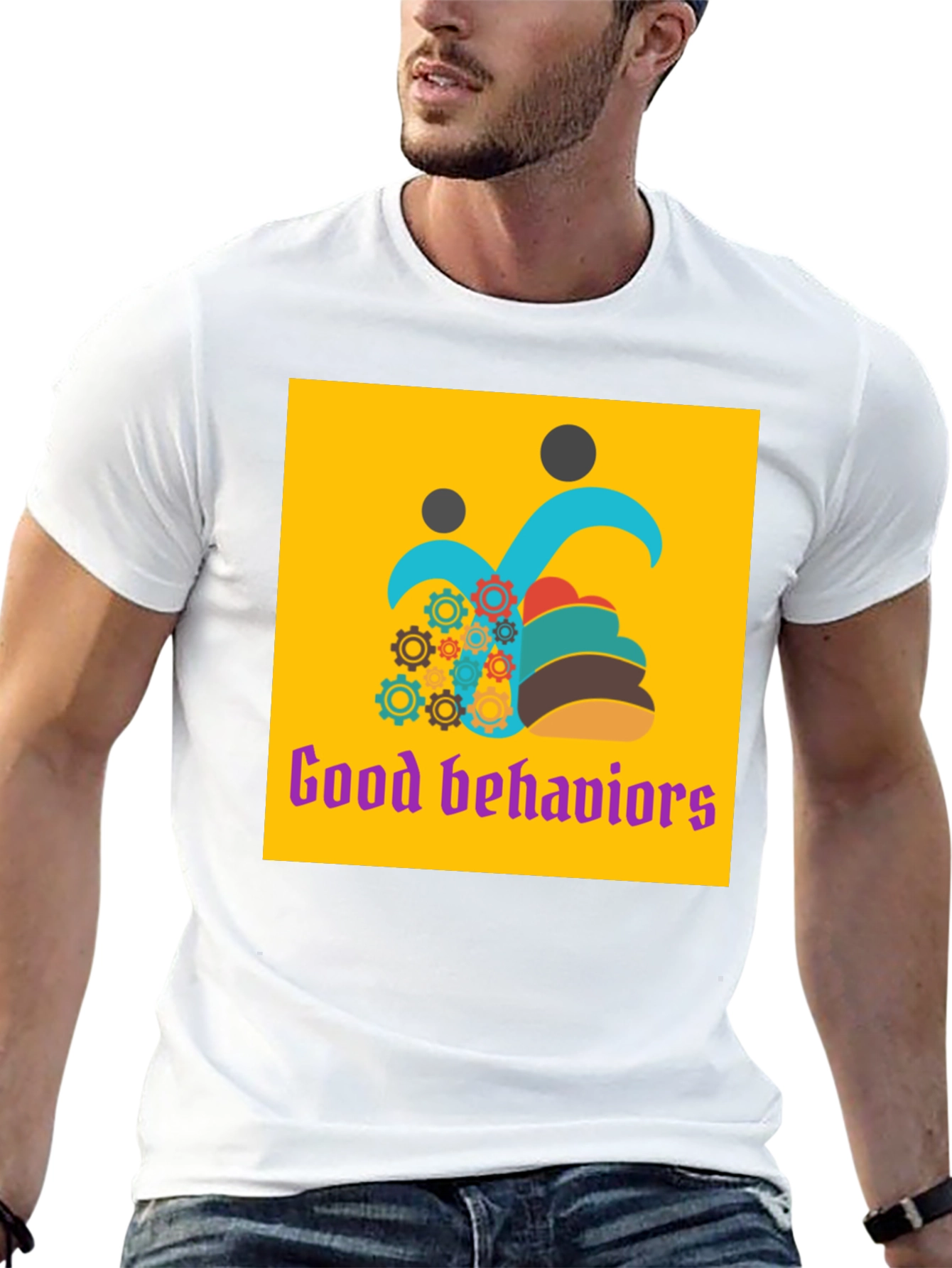 Good Behaviors Graphic T-Shirt - Black