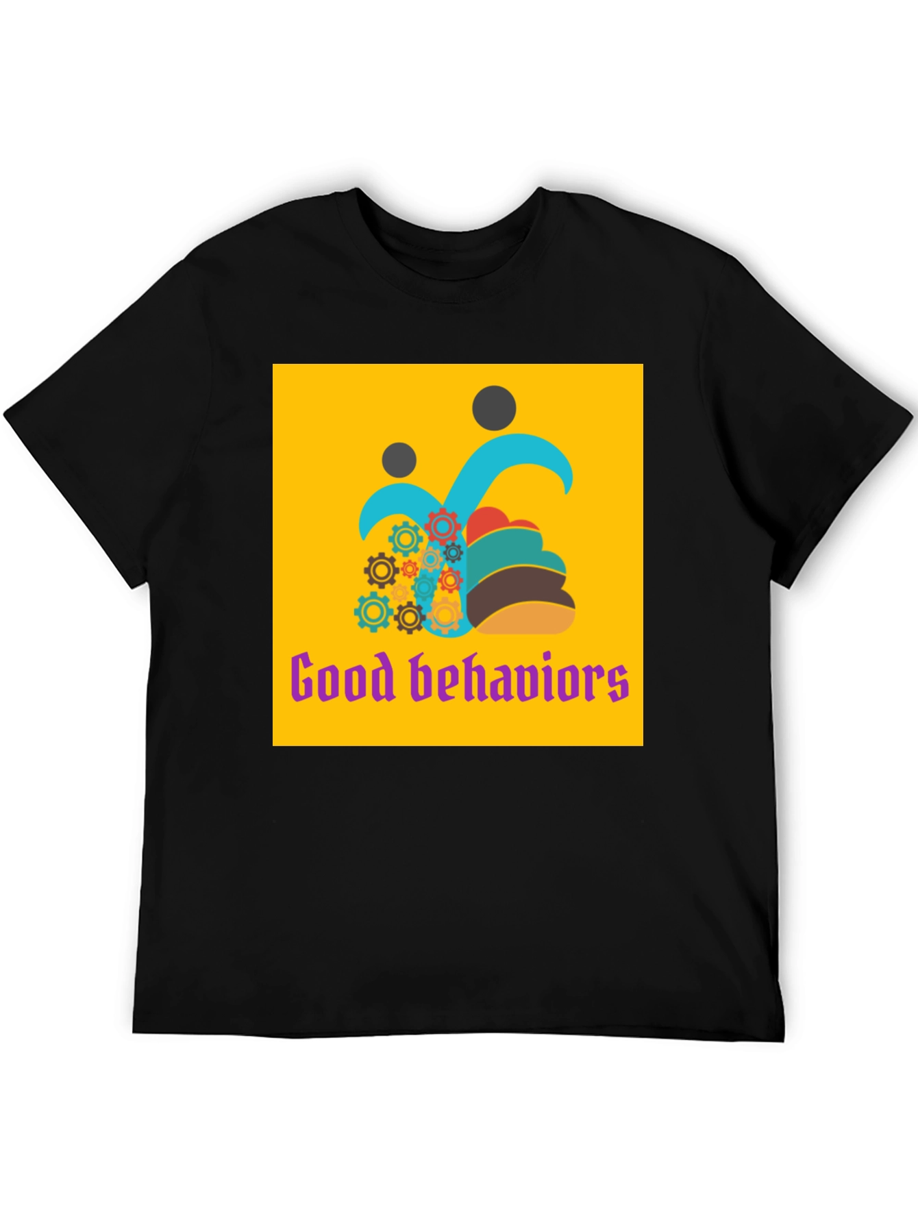 Good Behaviors Graphic T-Shirt - Black