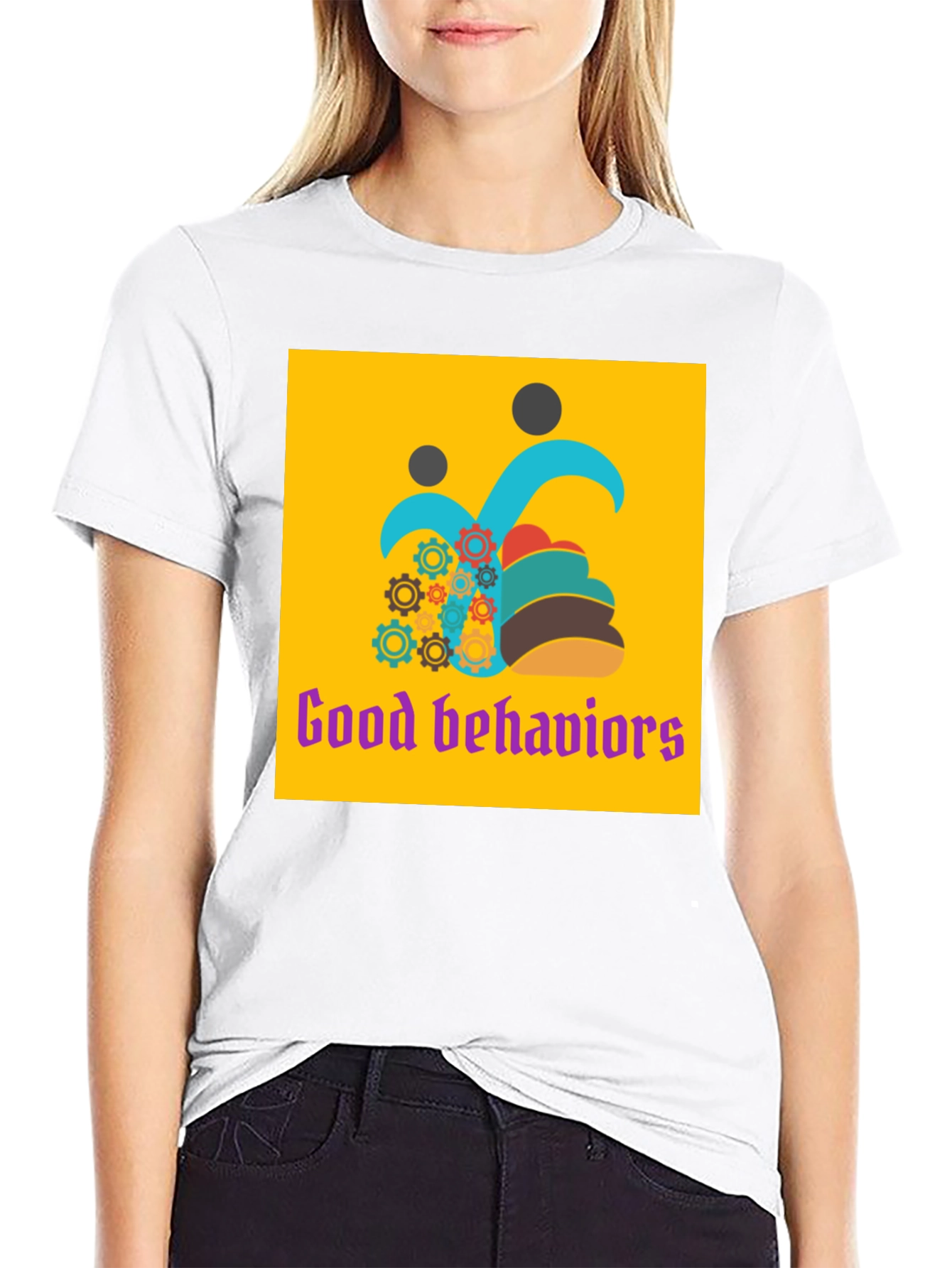 Good Behaviors Graphic T-Shirt - Black