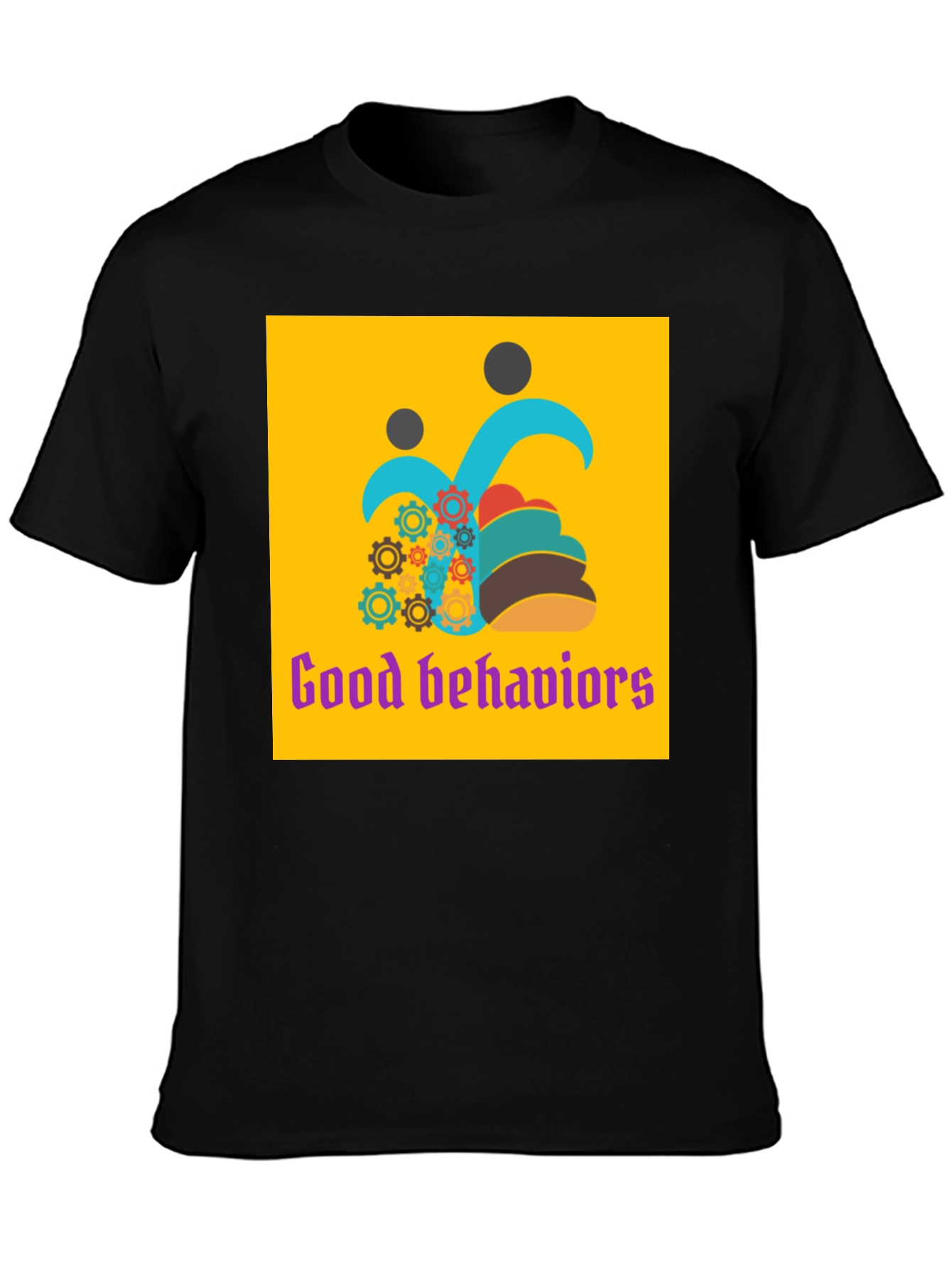 Good Behaviors Graphic T-Shirt - Black