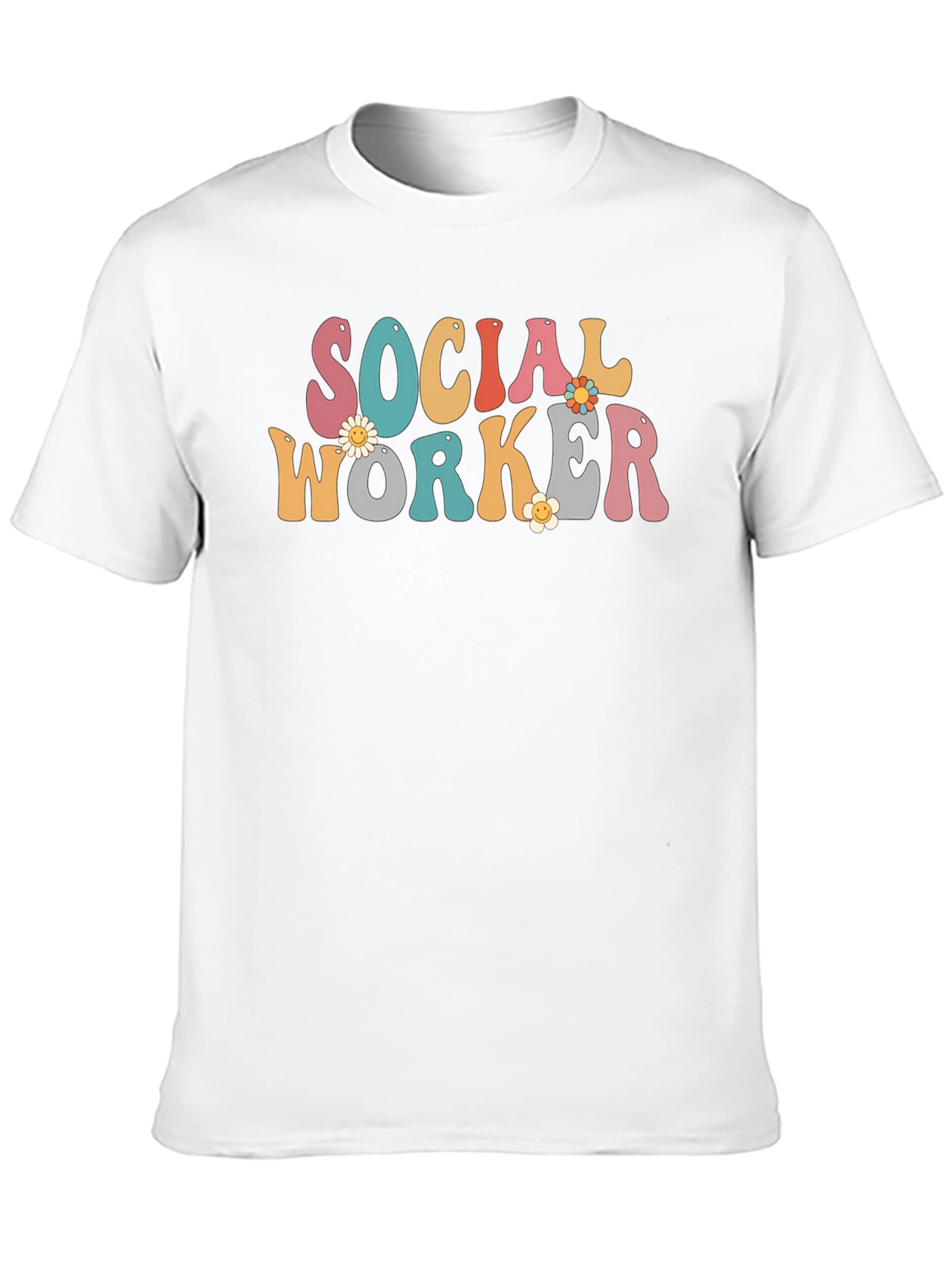 Social Worker Retro Graphic Tee