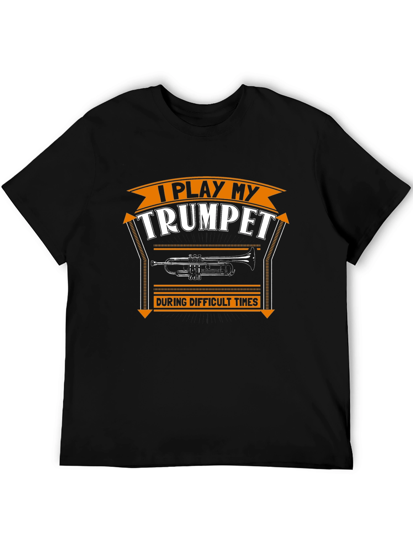 I Play My Trumpet Mens Graphic Tee