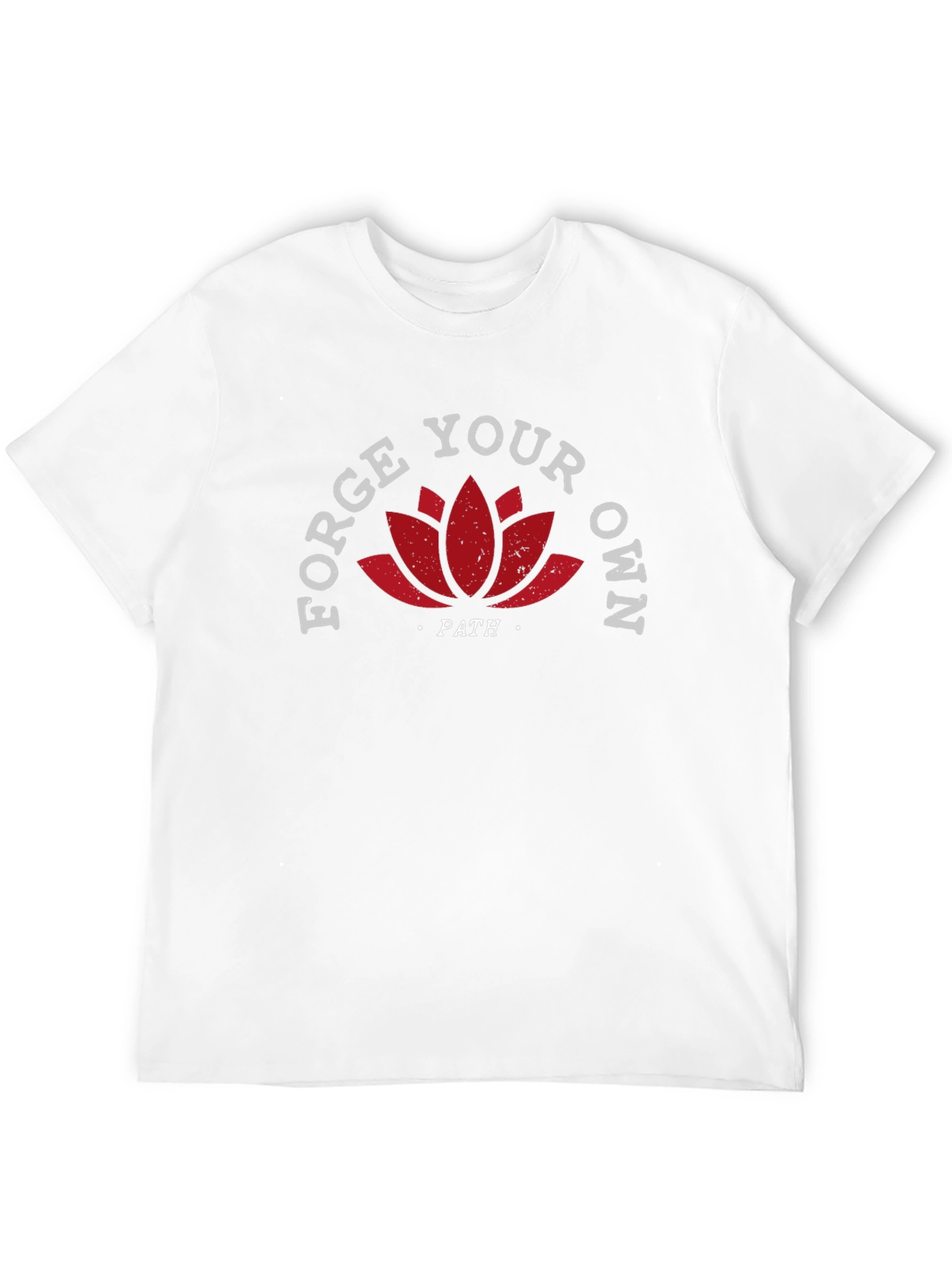 Forge Your Own Path Lotus Graphic T-Shirt