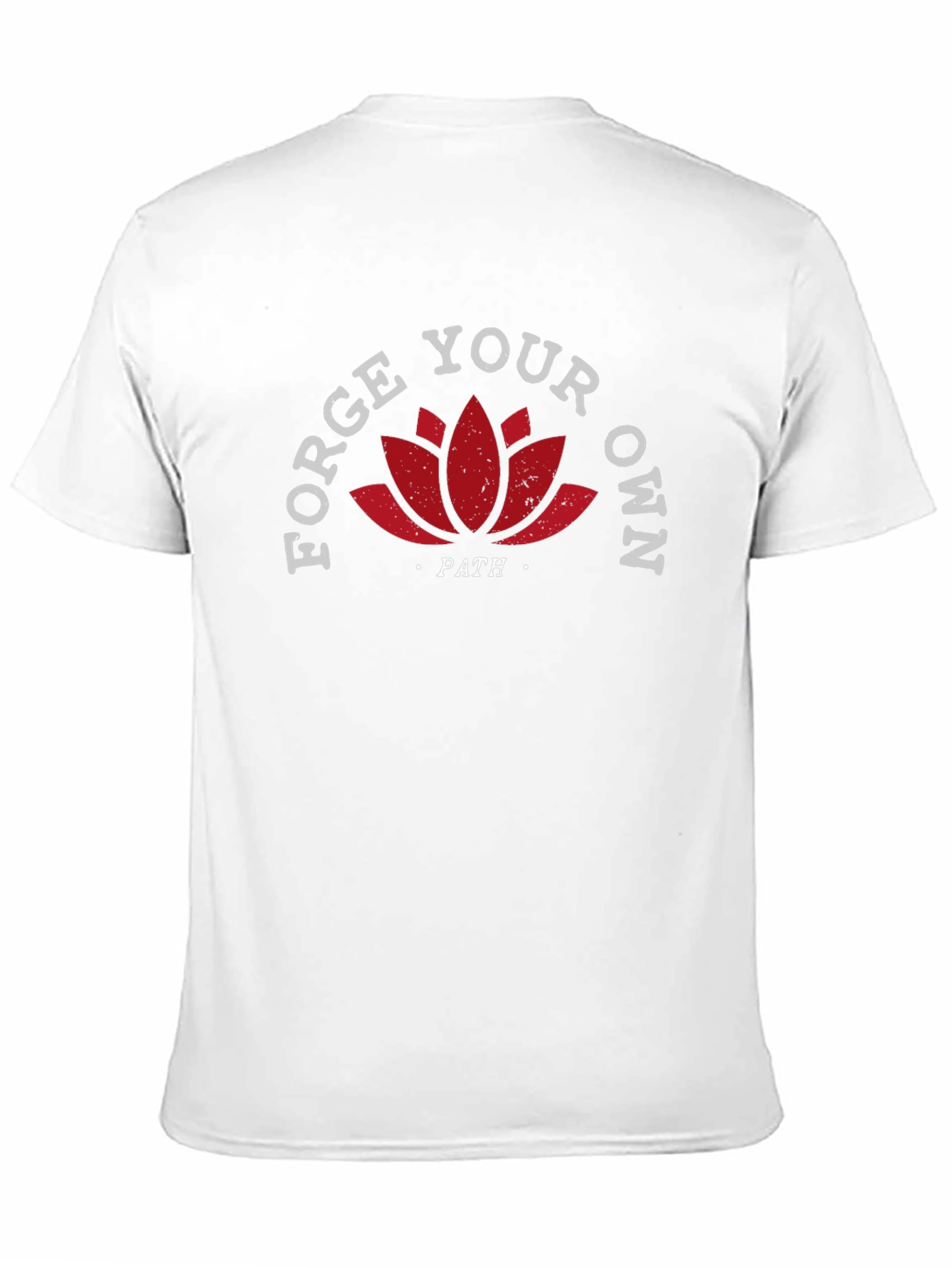 Forge Your Own Path Lotus Graphic T-Shirt