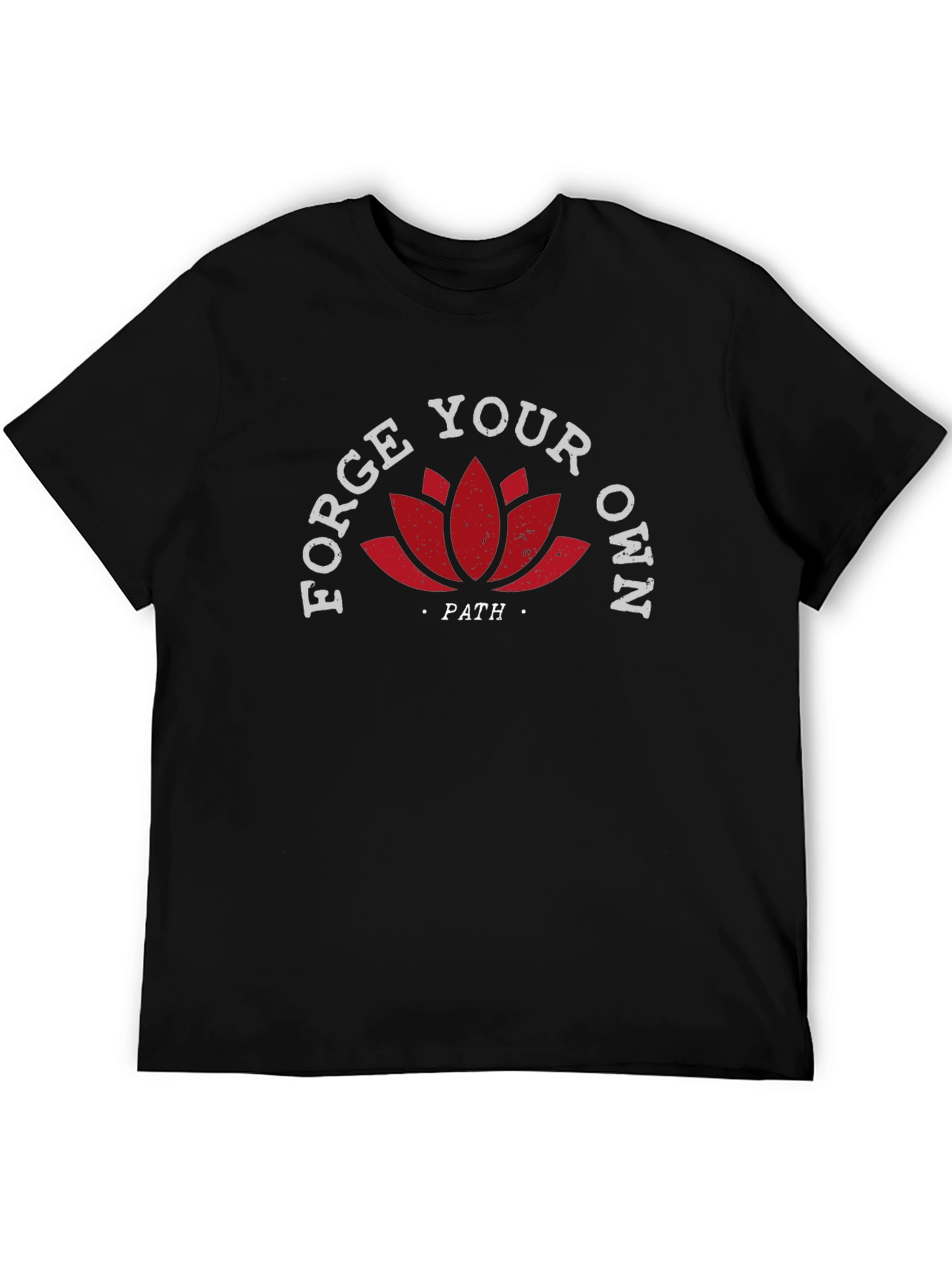 Forge Your Own Path Lotus Graphic T-Shirt