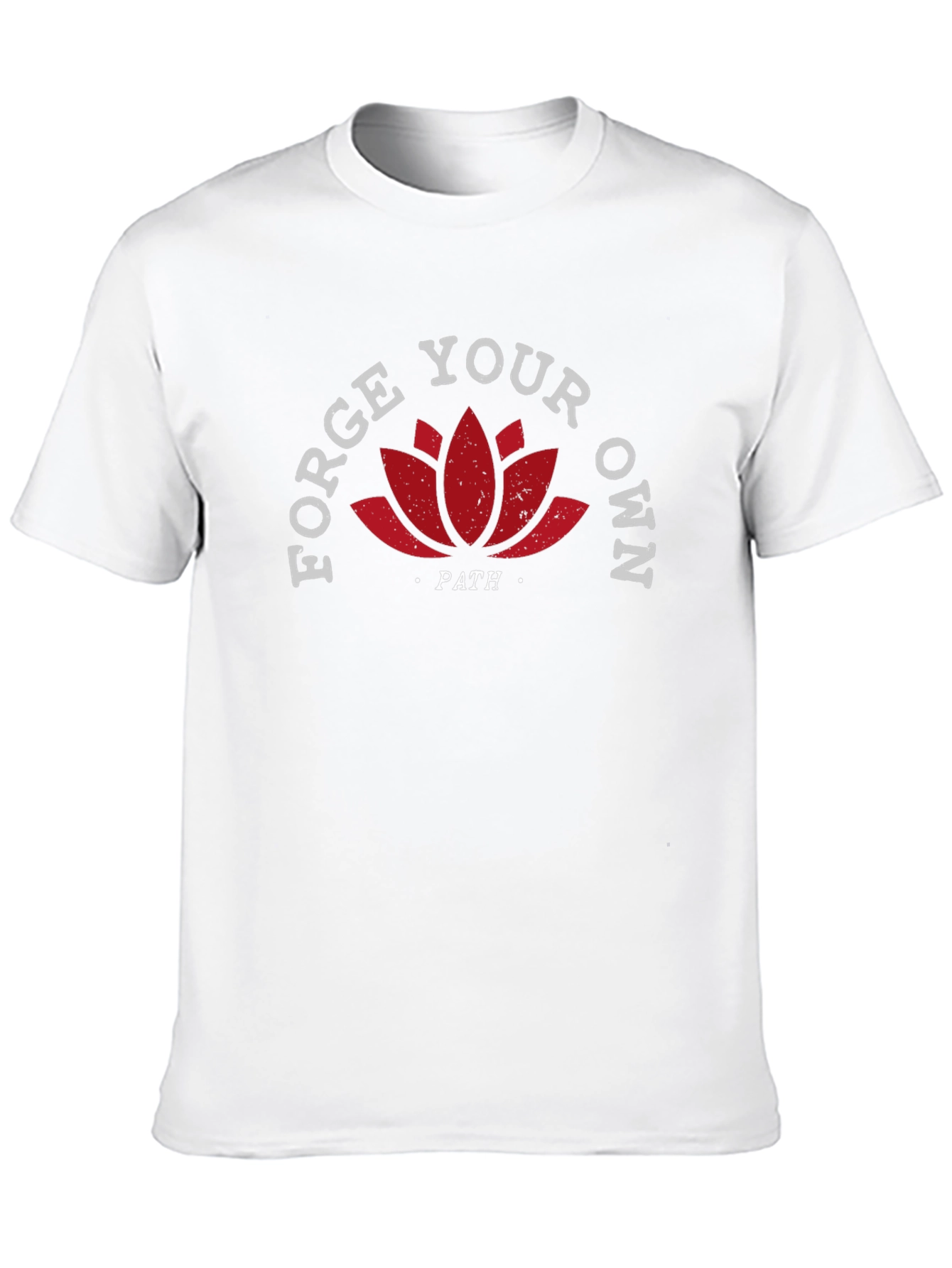 Forge Your Own Path Lotus Graphic T-Shirt