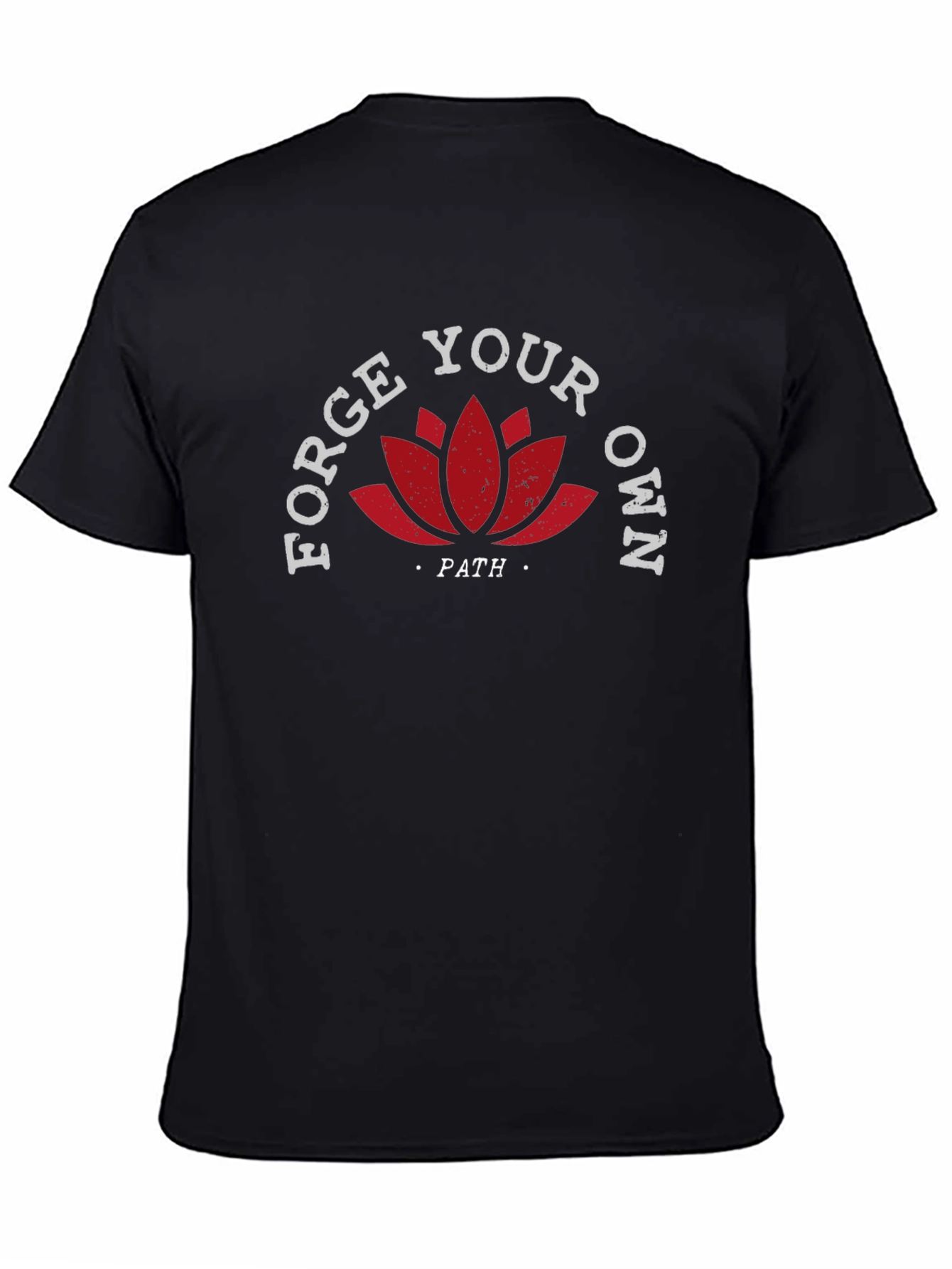 Forge Your Own Path Lotus Graphic T-Shirt