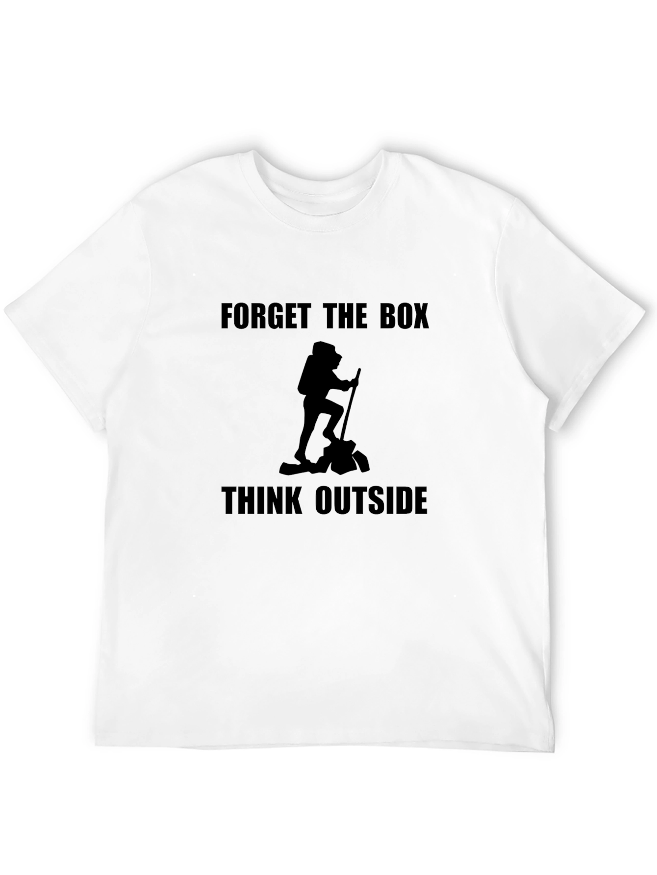 Forget the Box Think Outside Hiking T-Shirt