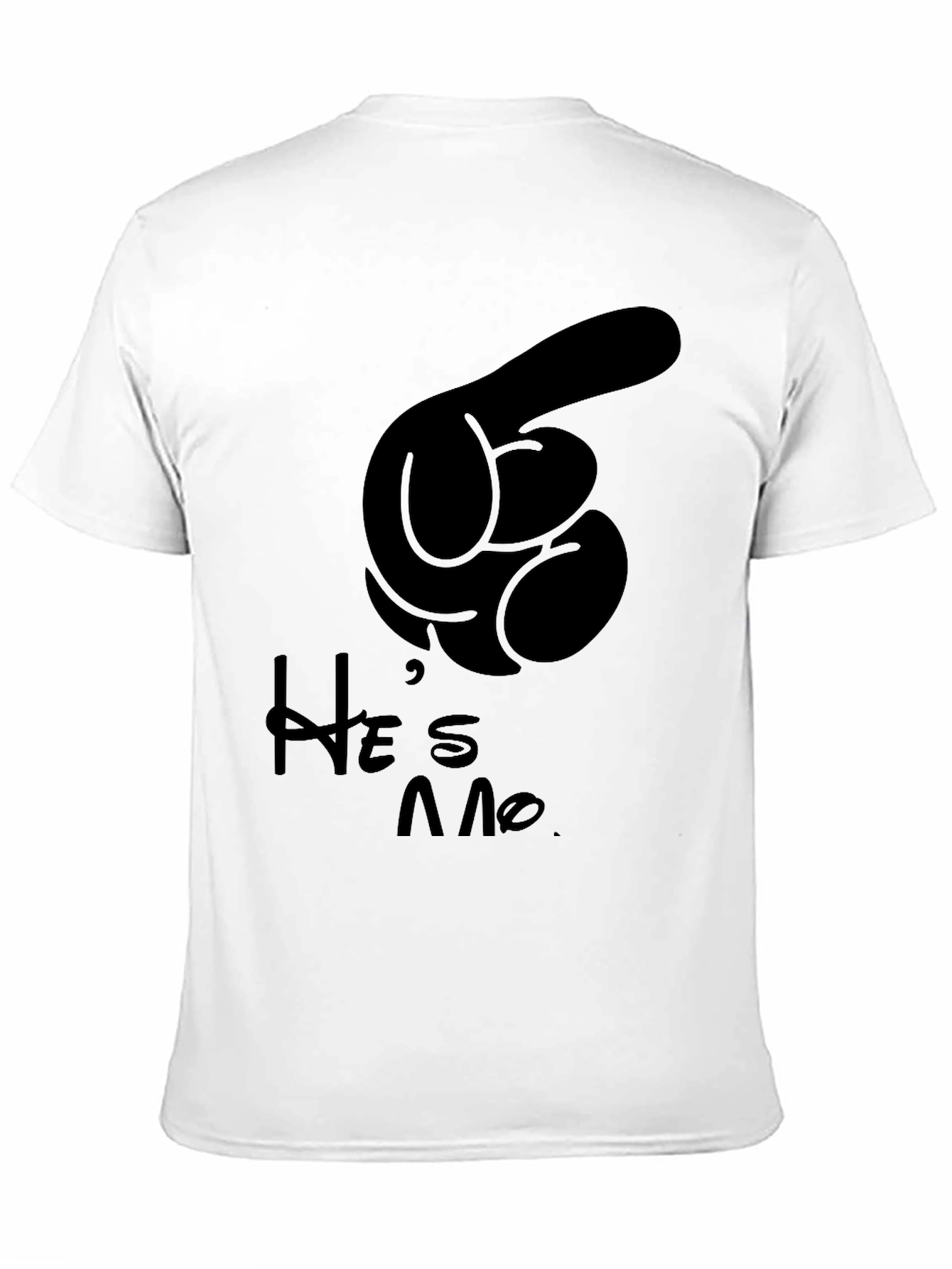 Hes Mine Funny Matching Couple T-Shirt