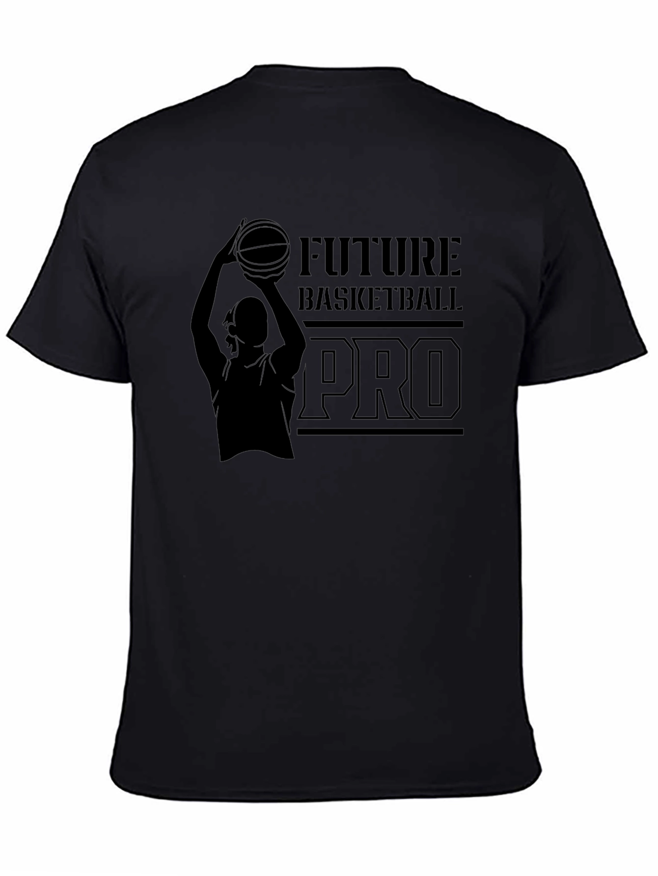 Future Basketball Pro Graphic T-Shirt - Black