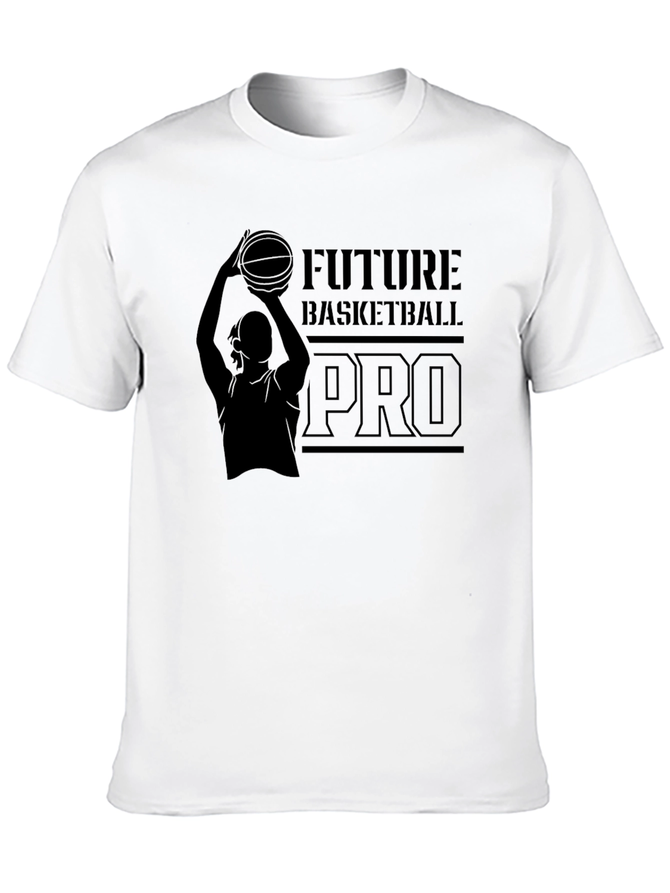Future Basketball Pro Graphic T-Shirt - Black