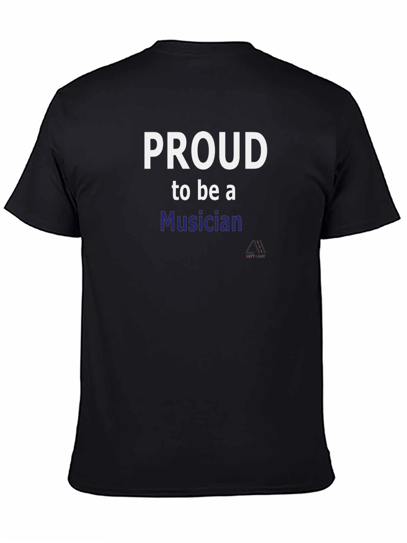 Proud Musician Black T-Shirt