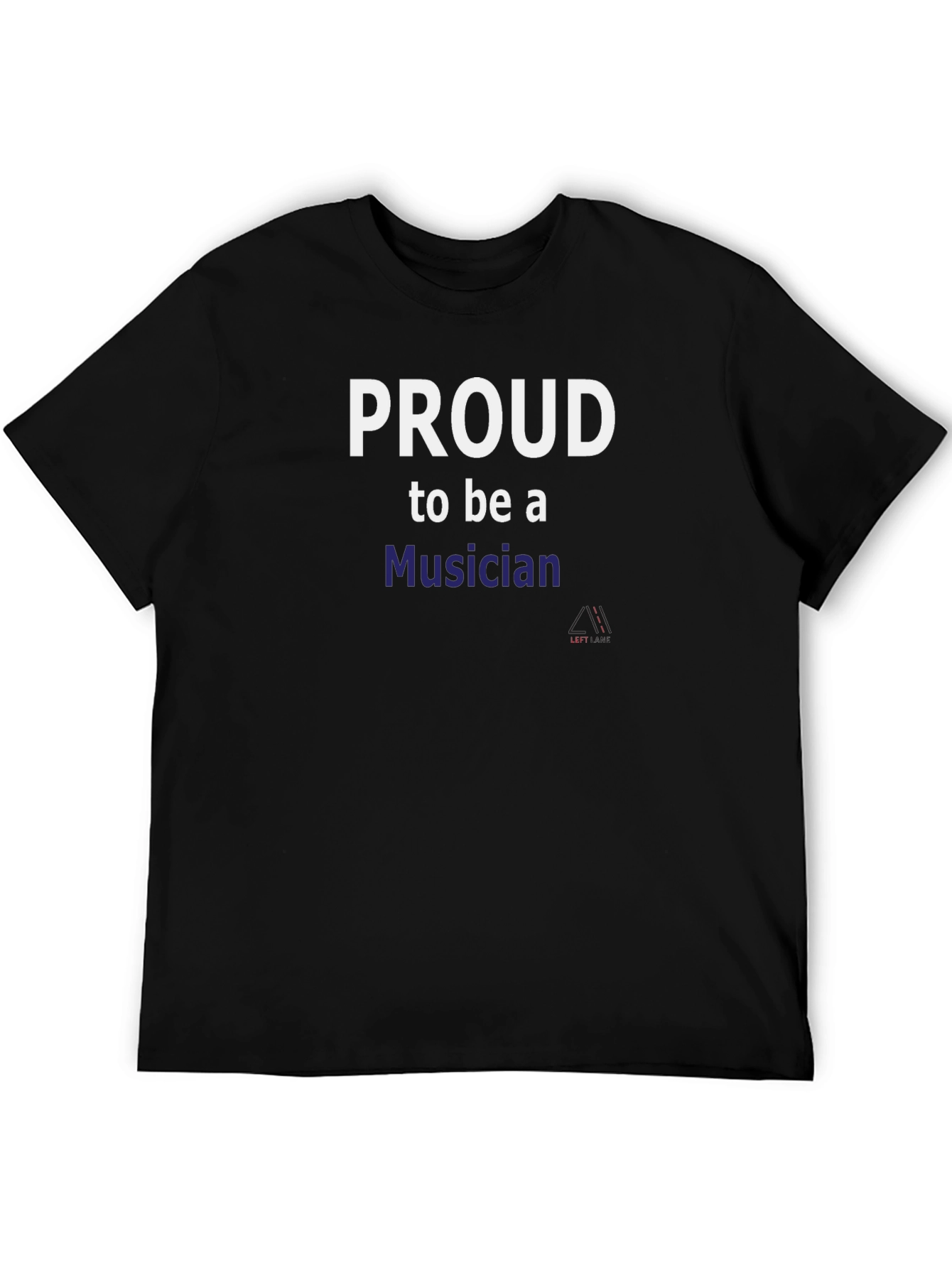 Proud Musician Black T-Shirt