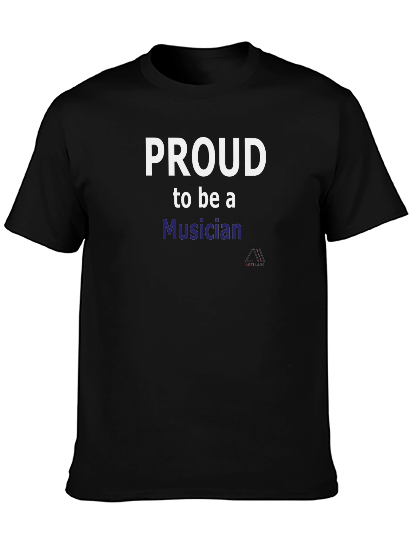 Proud Musician Black T-Shirt