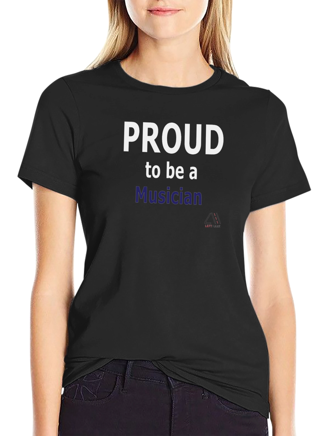 Proud Musician Black T-Shirt