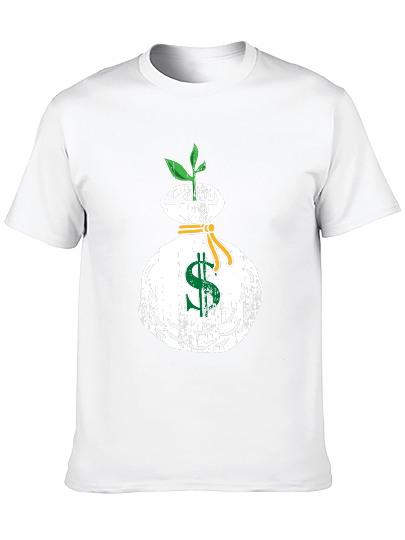 Money Tree Graphic T-Shirt - Black Casual Tee