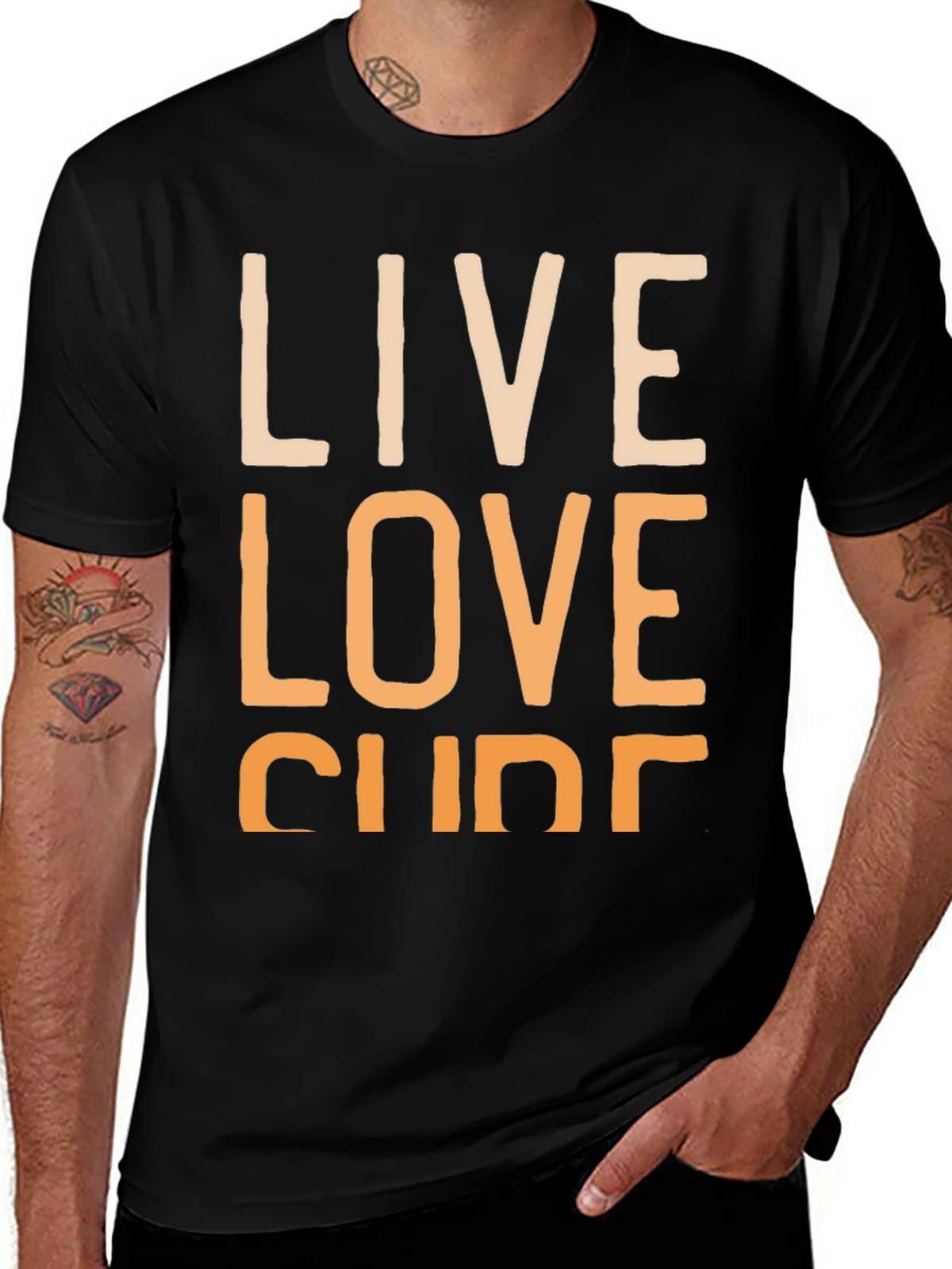 Live Love Cure T-Shirt - Casual Style