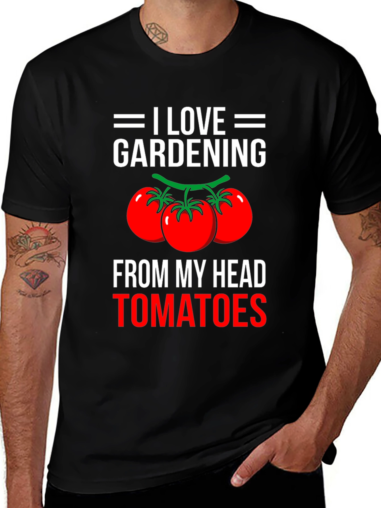Gardening Tomato T-Shirt - Gardener Gift Tee