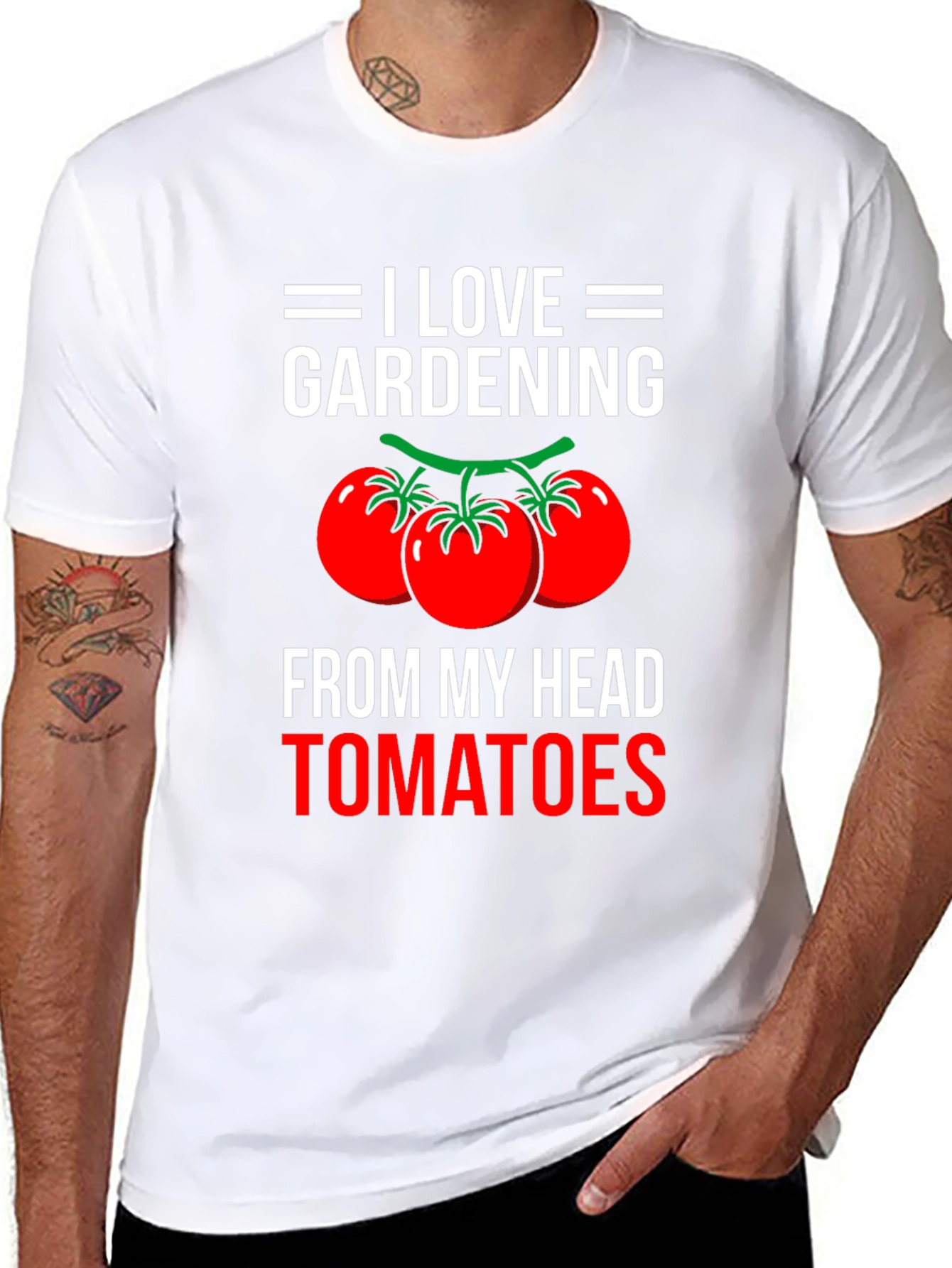 Gardening Tomato T-Shirt - Gardener Gift Tee