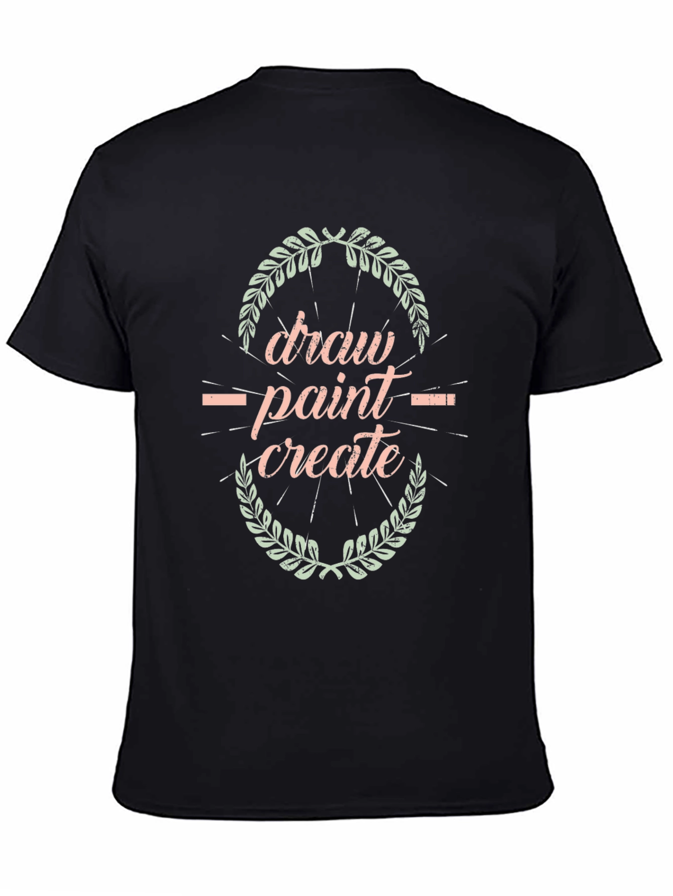 Draw Paint Create Graphic Tee