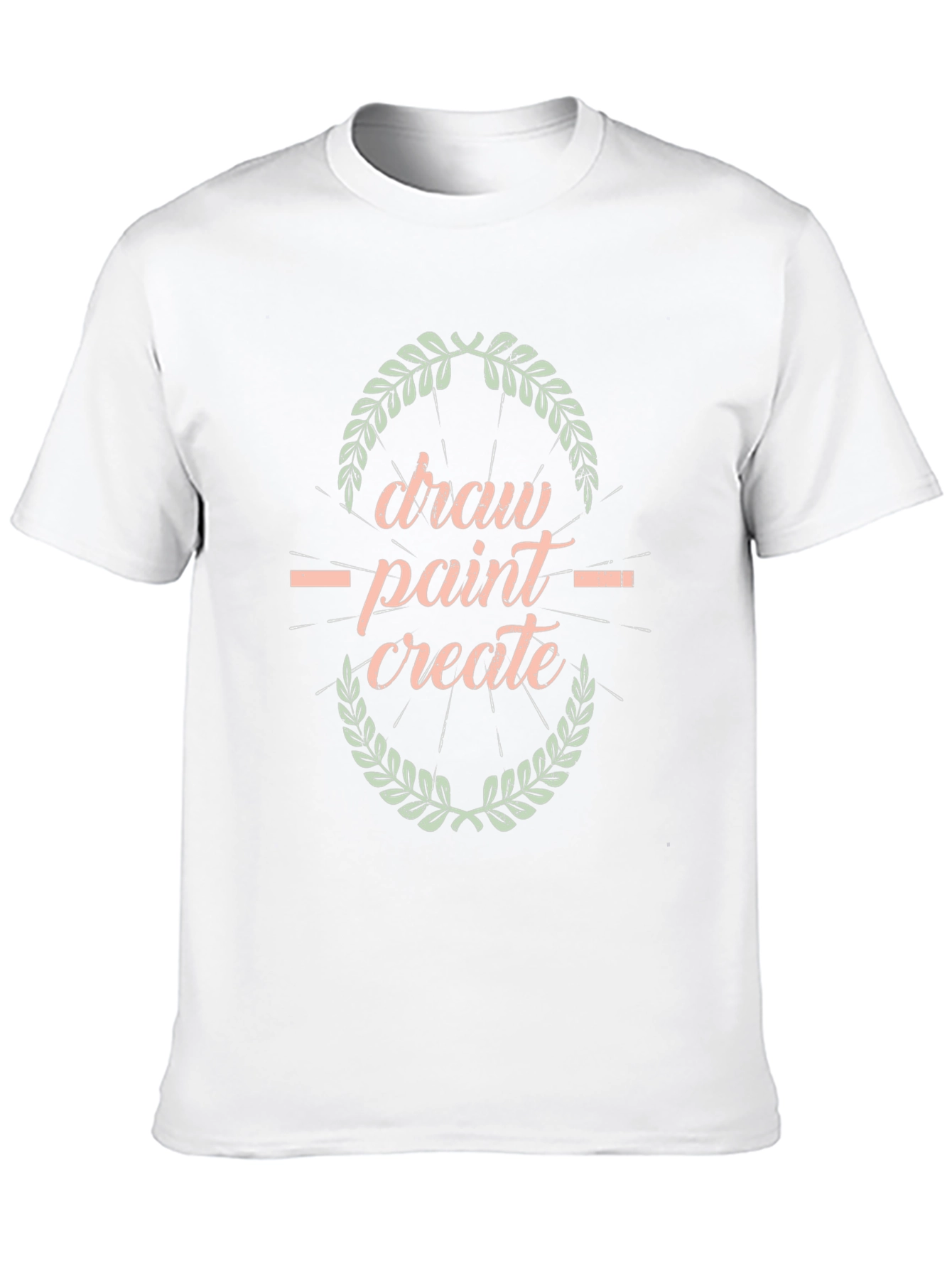 Draw Paint Create Graphic Tee