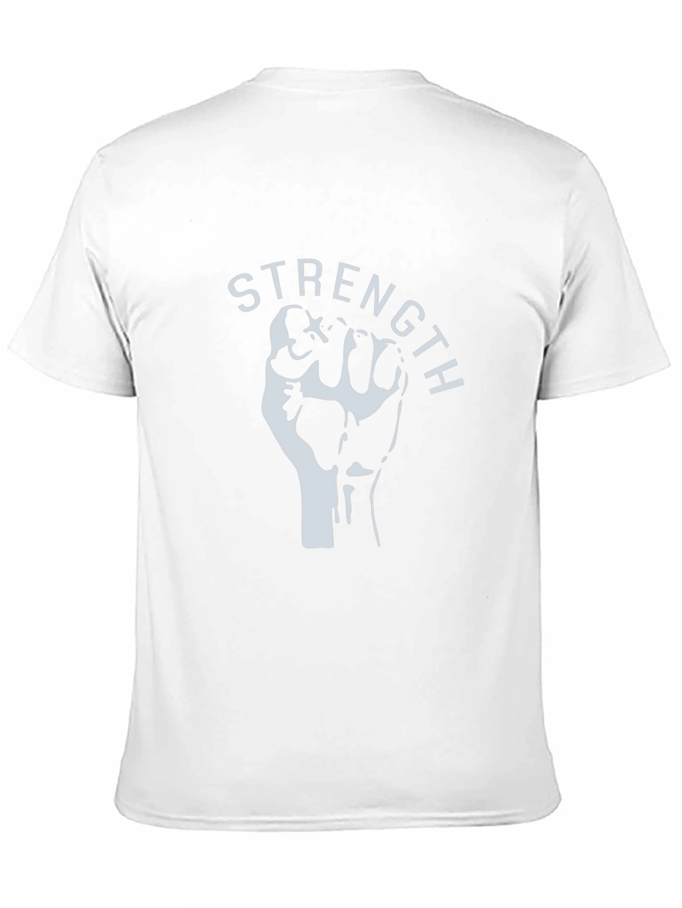 Strength Fist Graphic T-Shirt - Black