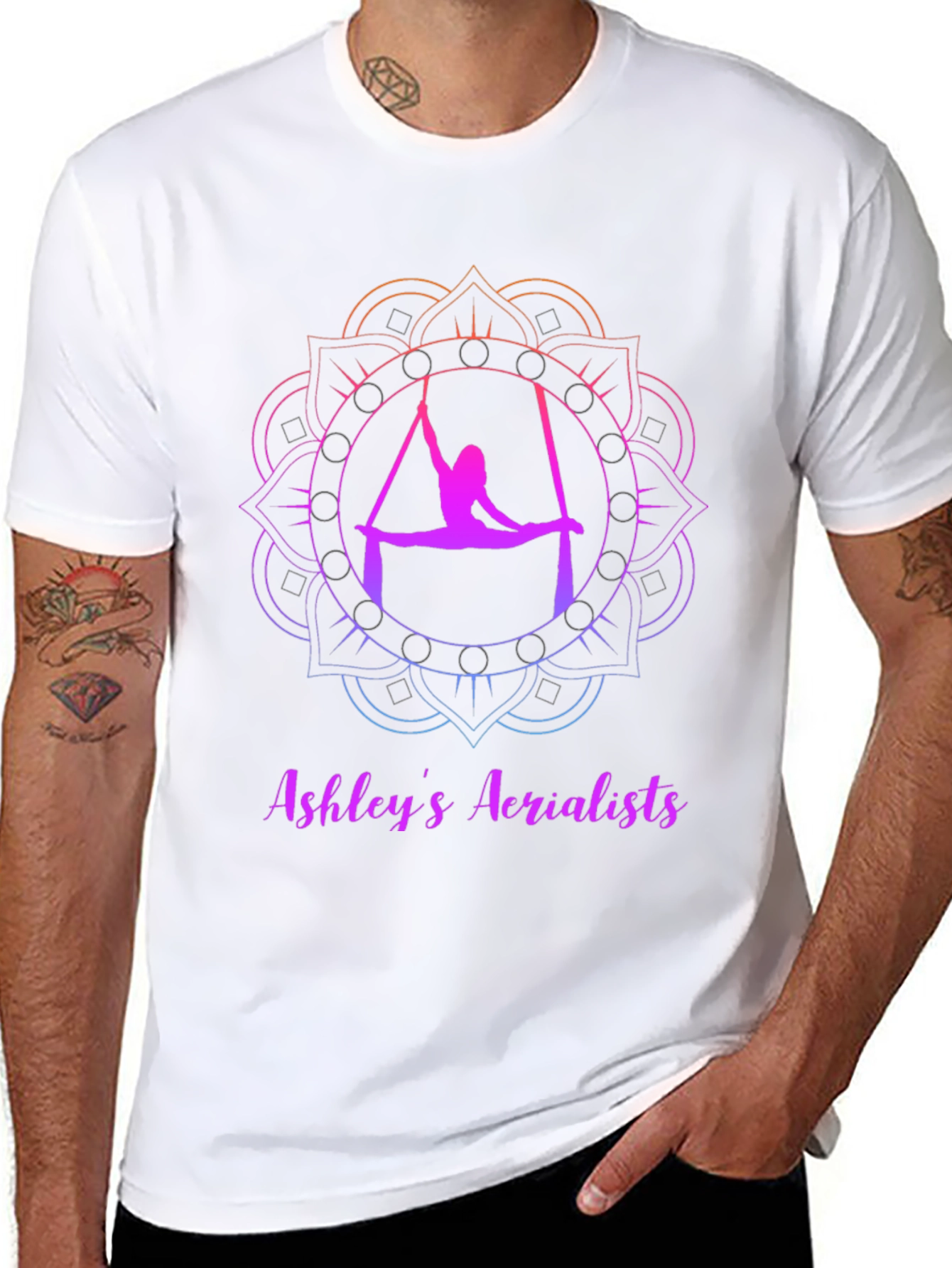 Ashleys Aerialists T-Shirt - Black