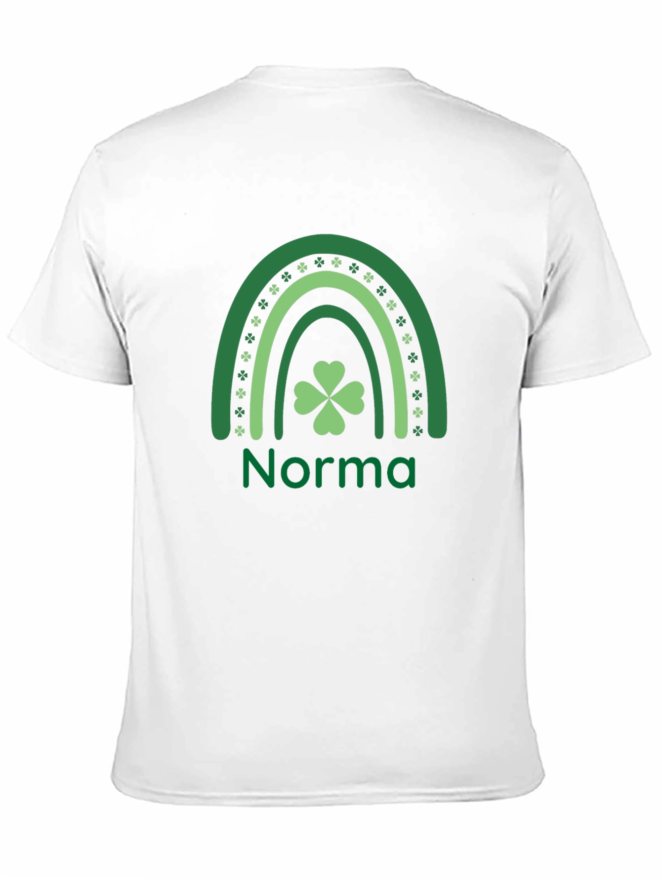 Norma Shamrock Rainbow St. Patricks Day T-Shirt