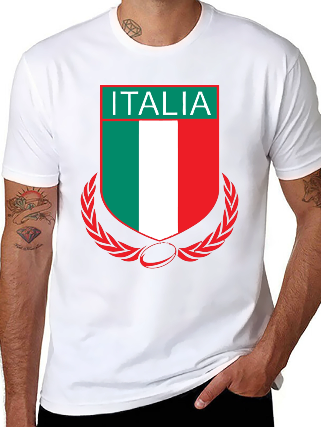 Italia Rugby T-Shirt - Italian National Team Supporter