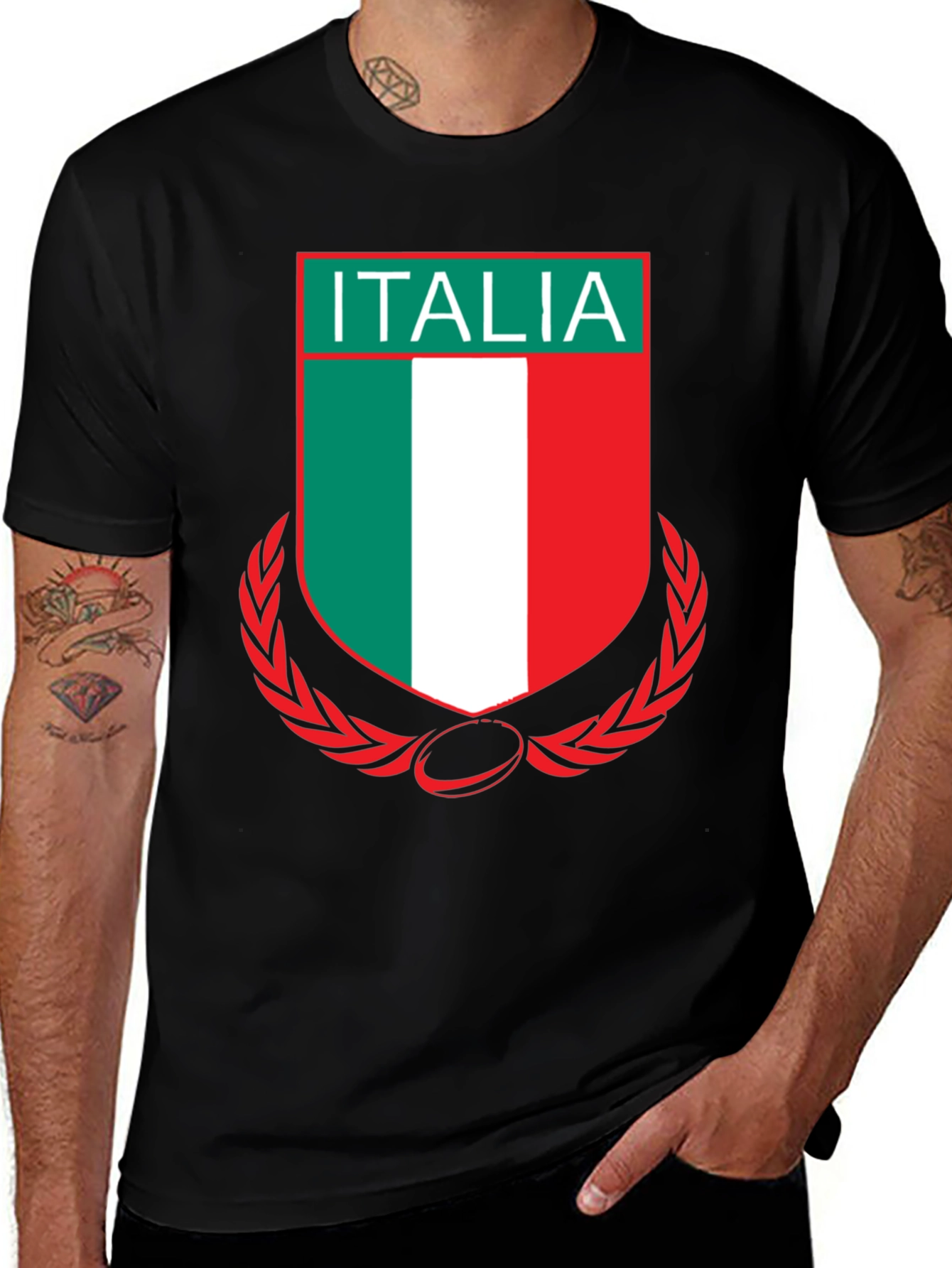 Italia Rugby T-Shirt - Italian National Team Supporter