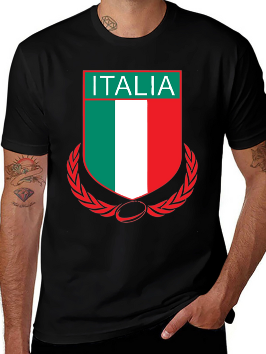 Italia Rugby T-Shirt - Italian National Team Supporter