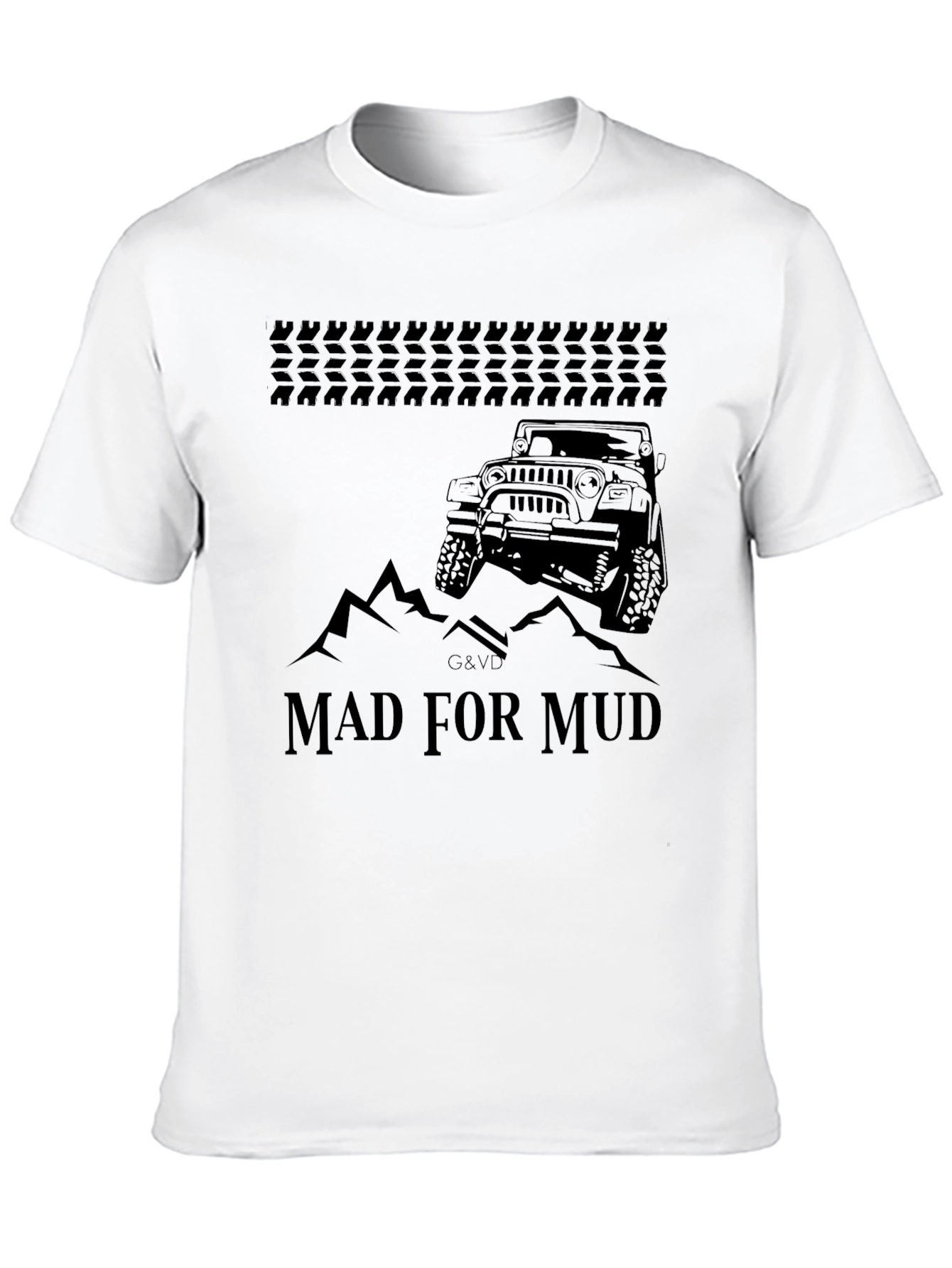 Mad For Mud Black Graphic Tee