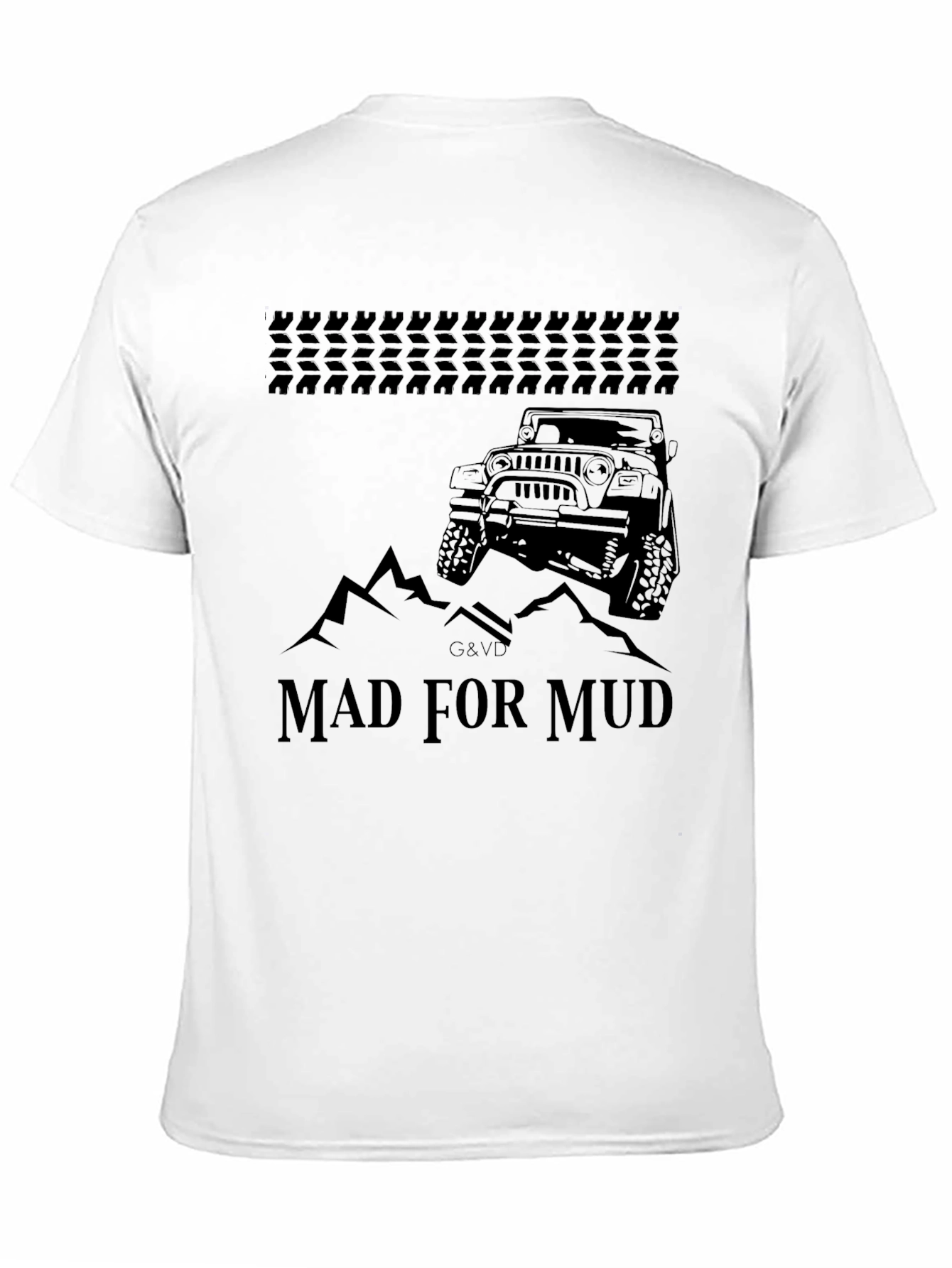 Mad For Mud Black Graphic Tee