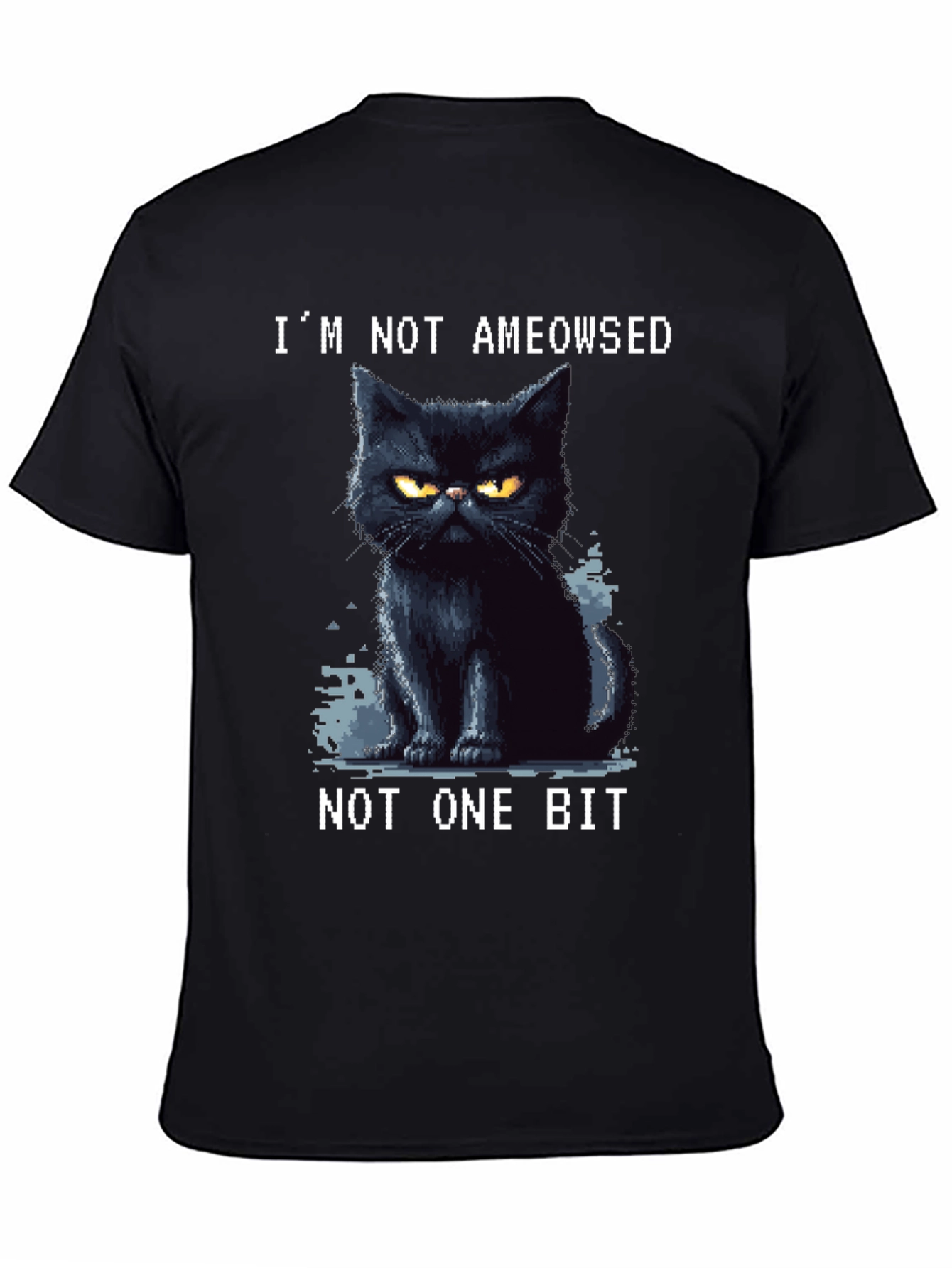 Im Not Ameowsed Cat Graphic T-Shirt