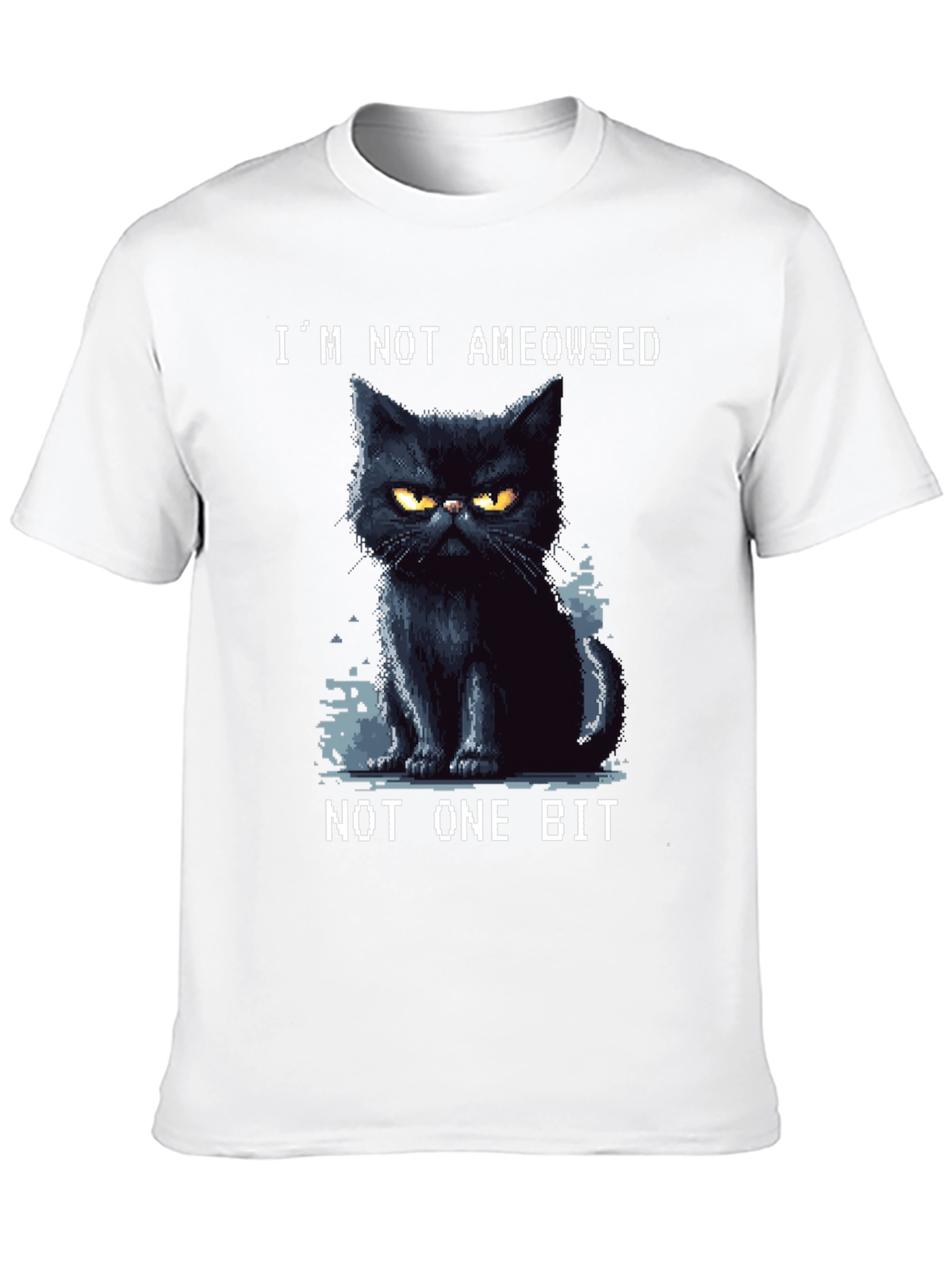 Im Not Ameowsed Cat Graphic T-Shirt