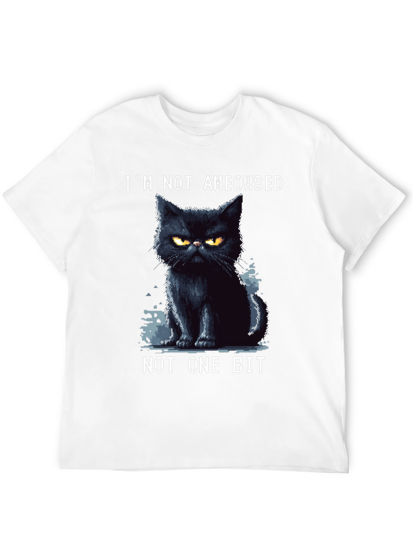 Im Not Ameowsed Cat Graphic T-Shirt