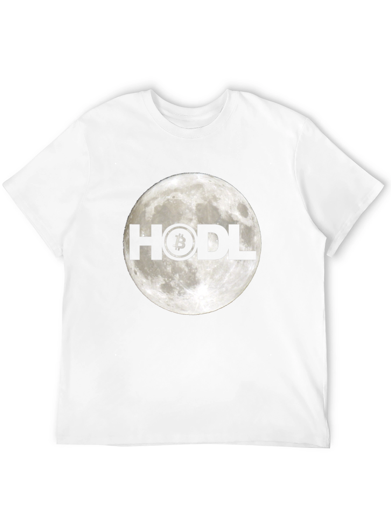 HODL Bitcoin Moon T-Shirt - Crypto Investor Tee
