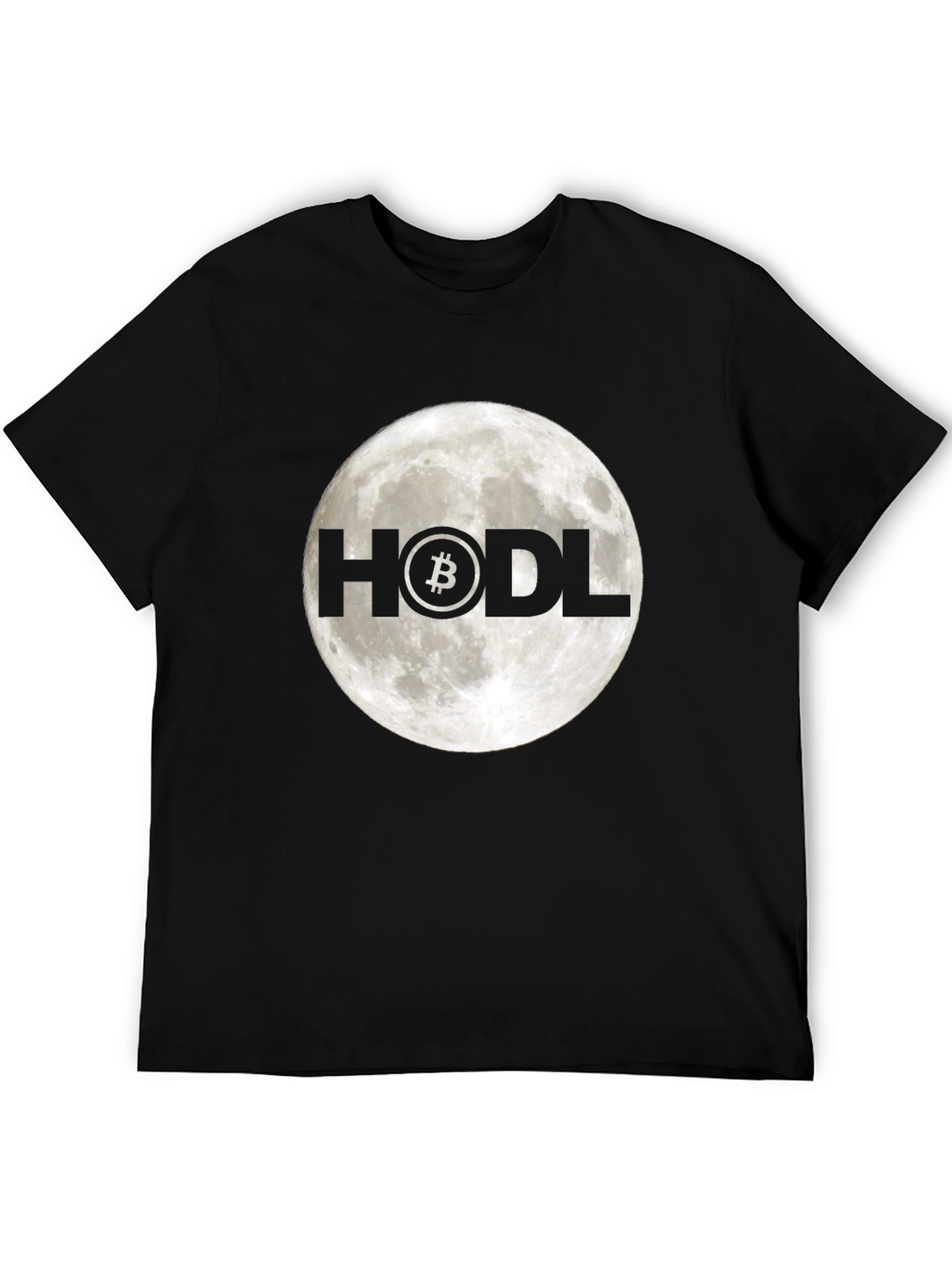 HODL Bitcoin Moon T-Shirt - Crypto Investor Tee