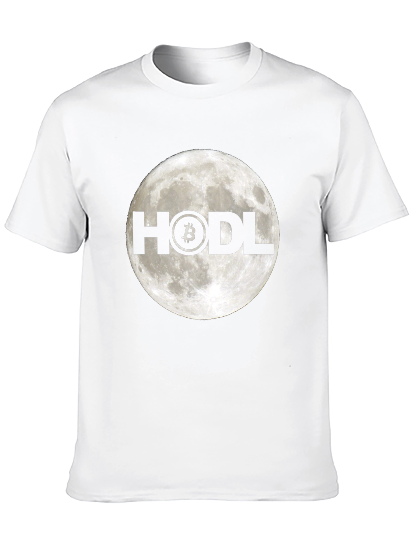HODL Bitcoin Moon T-Shirt - Crypto Investor Tee