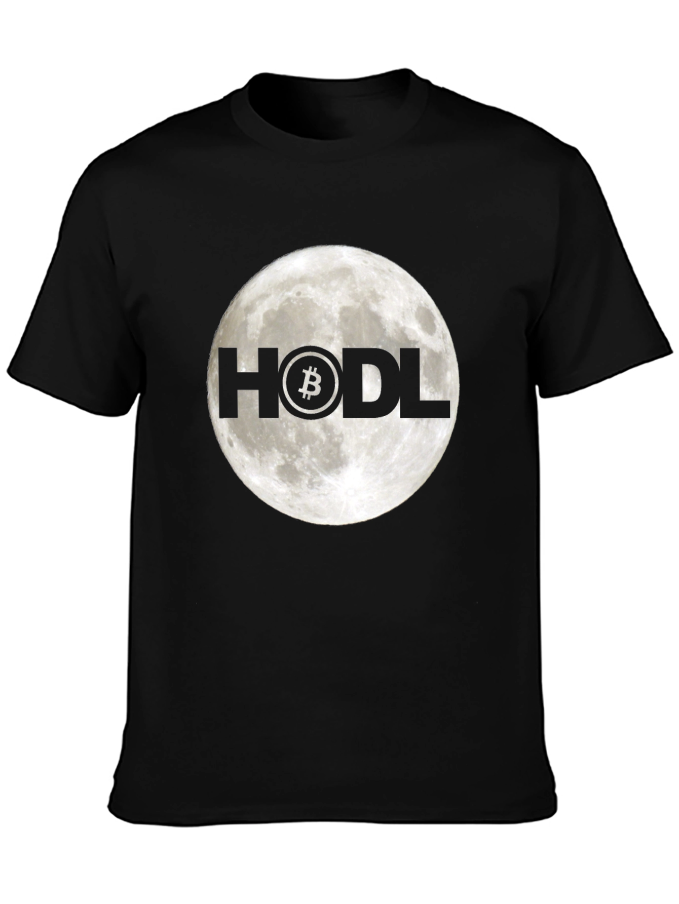 HODL Bitcoin Moon T-Shirt - Crypto Investor Tee
