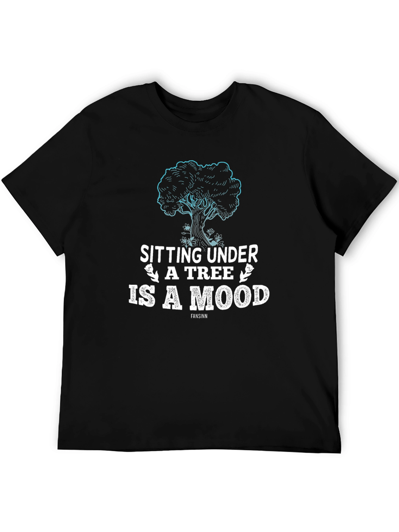 Sitting Under a Tree Graphic T-Shirt