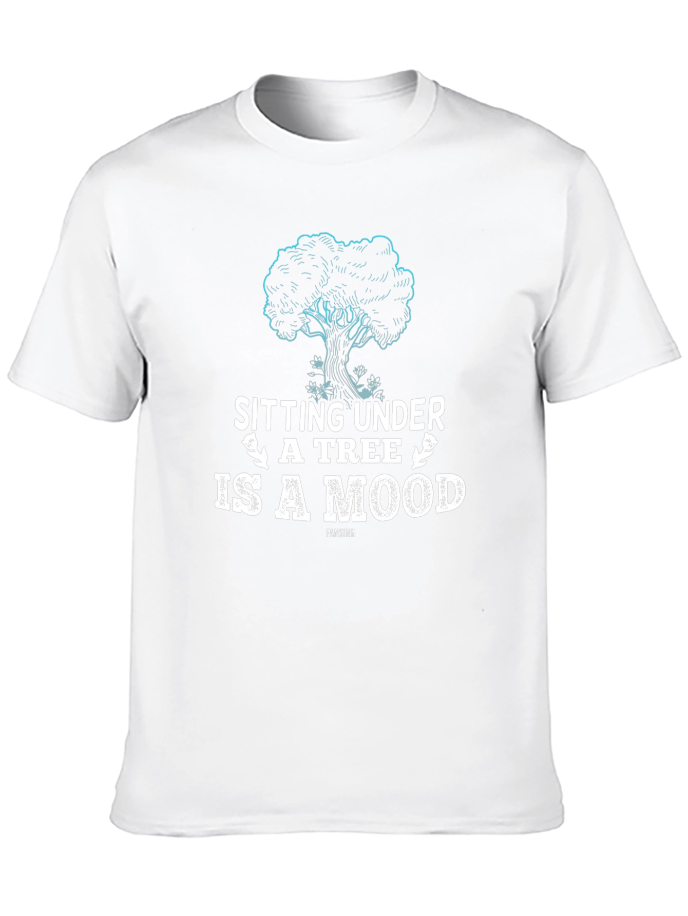 Sitting Under a Tree Graphic T-Shirt