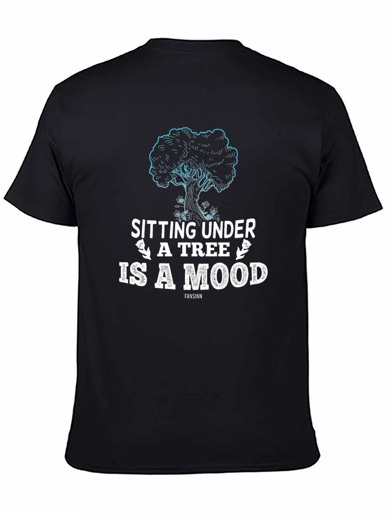 Sitting Under a Tree Graphic T-Shirt