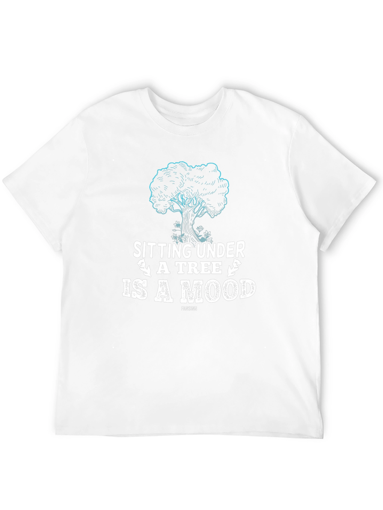 Sitting Under a Tree Graphic T-Shirt